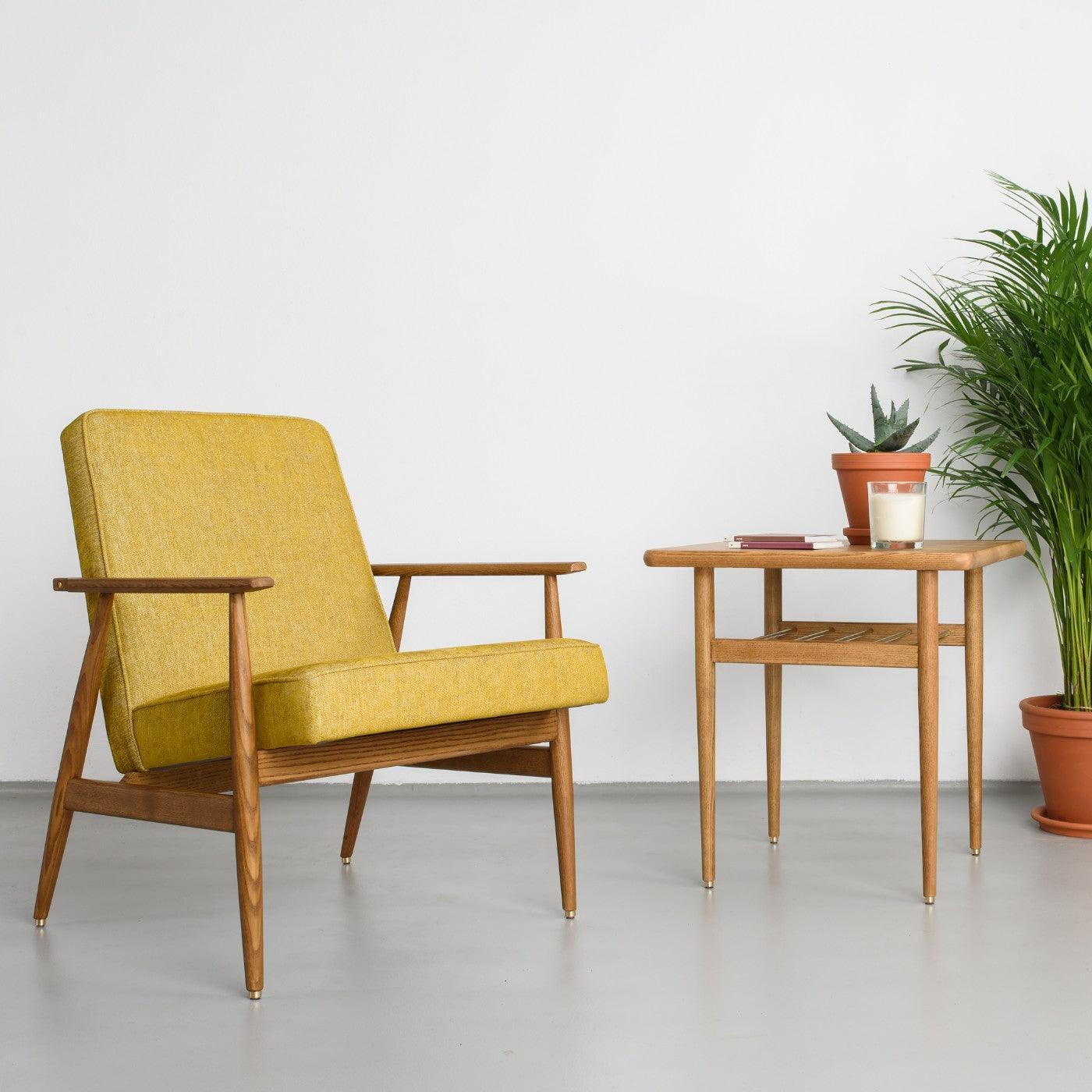 Fotel FOX biały w tkaninie Marble White 366 concept Eye on Design