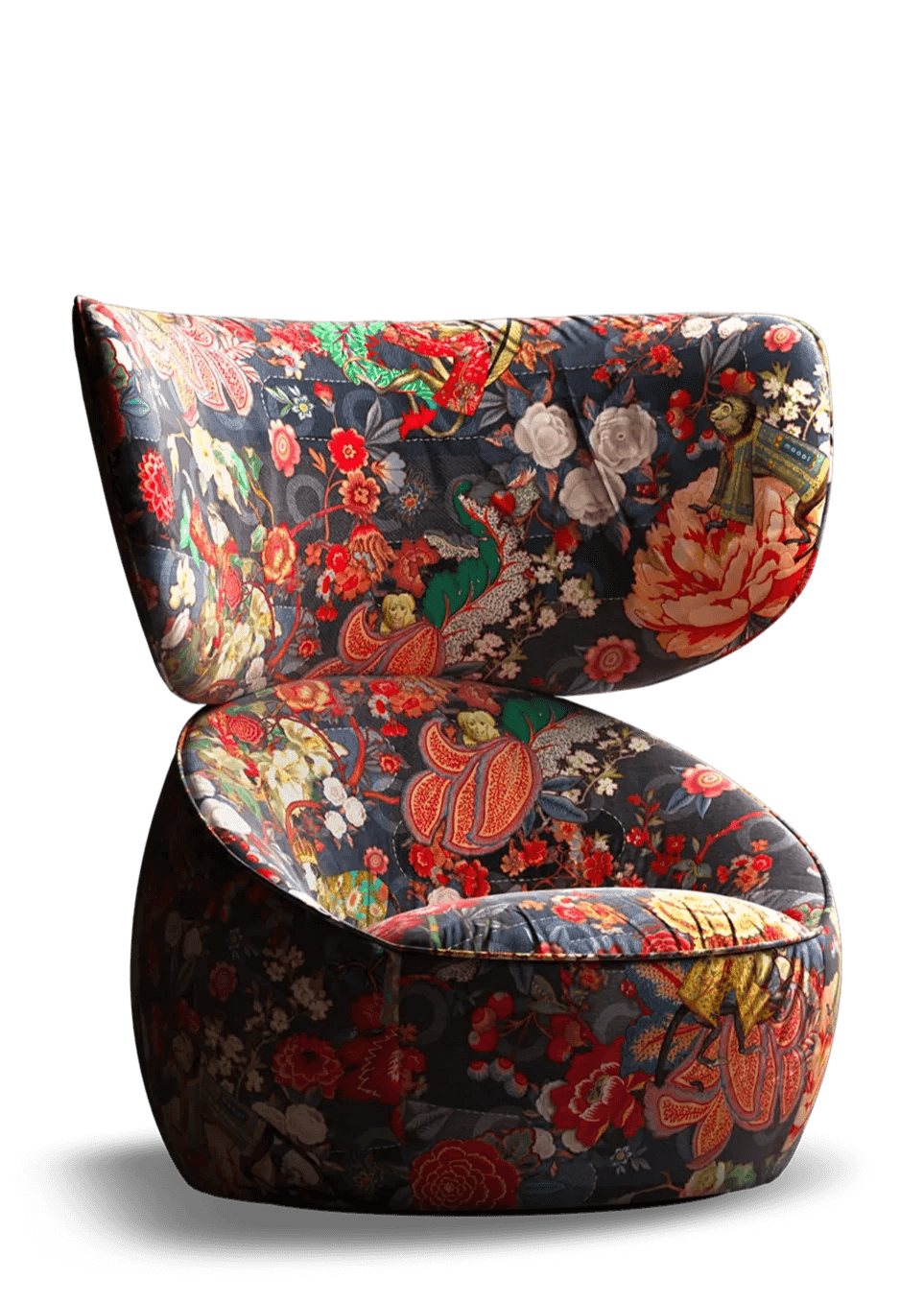Fotel HANA WINGBACK tapicerowany Moooi Eye on Design