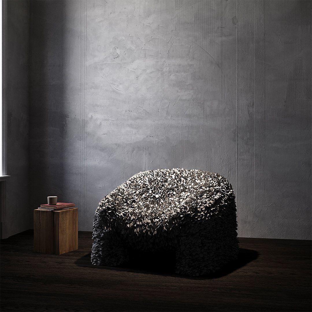 Fotel HORTENSIA płatki Moooi Eye on Design