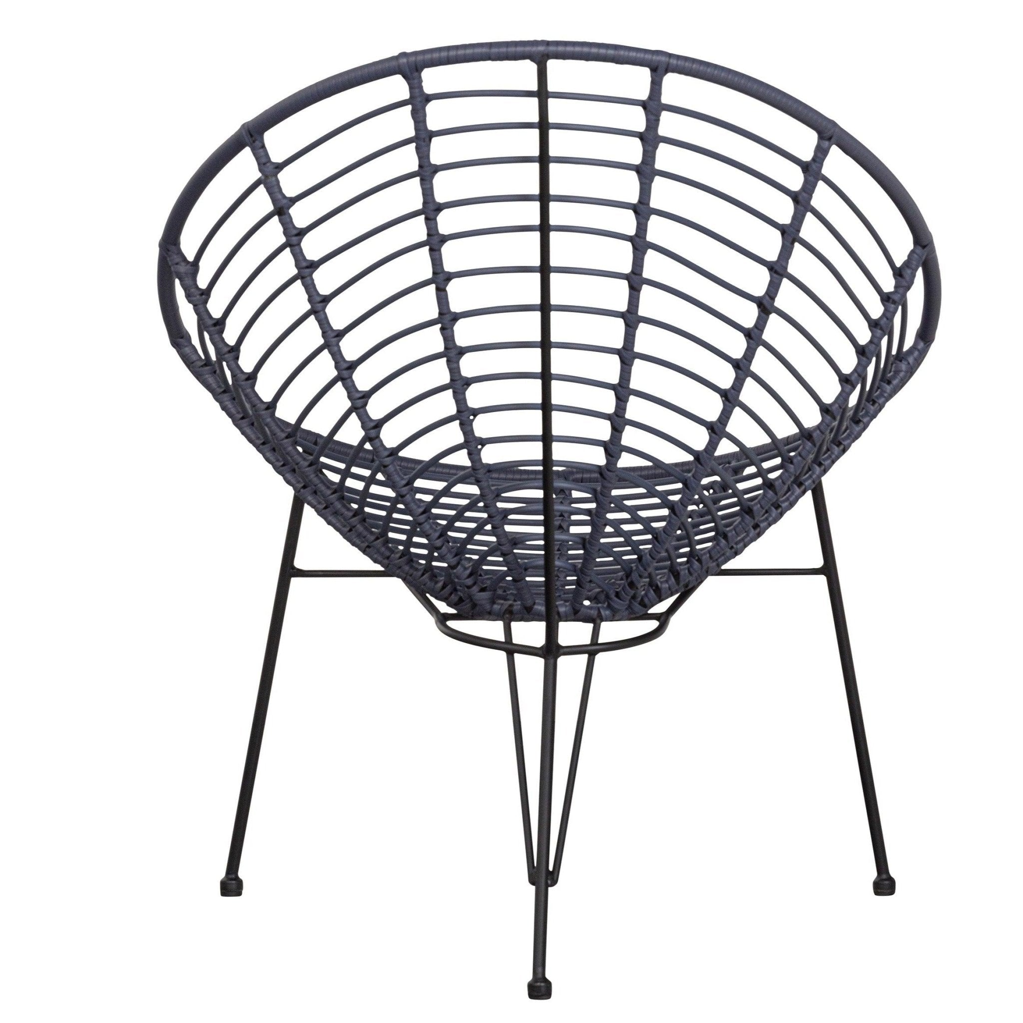 Fotel JANE atramentowy Woood Eye on Design