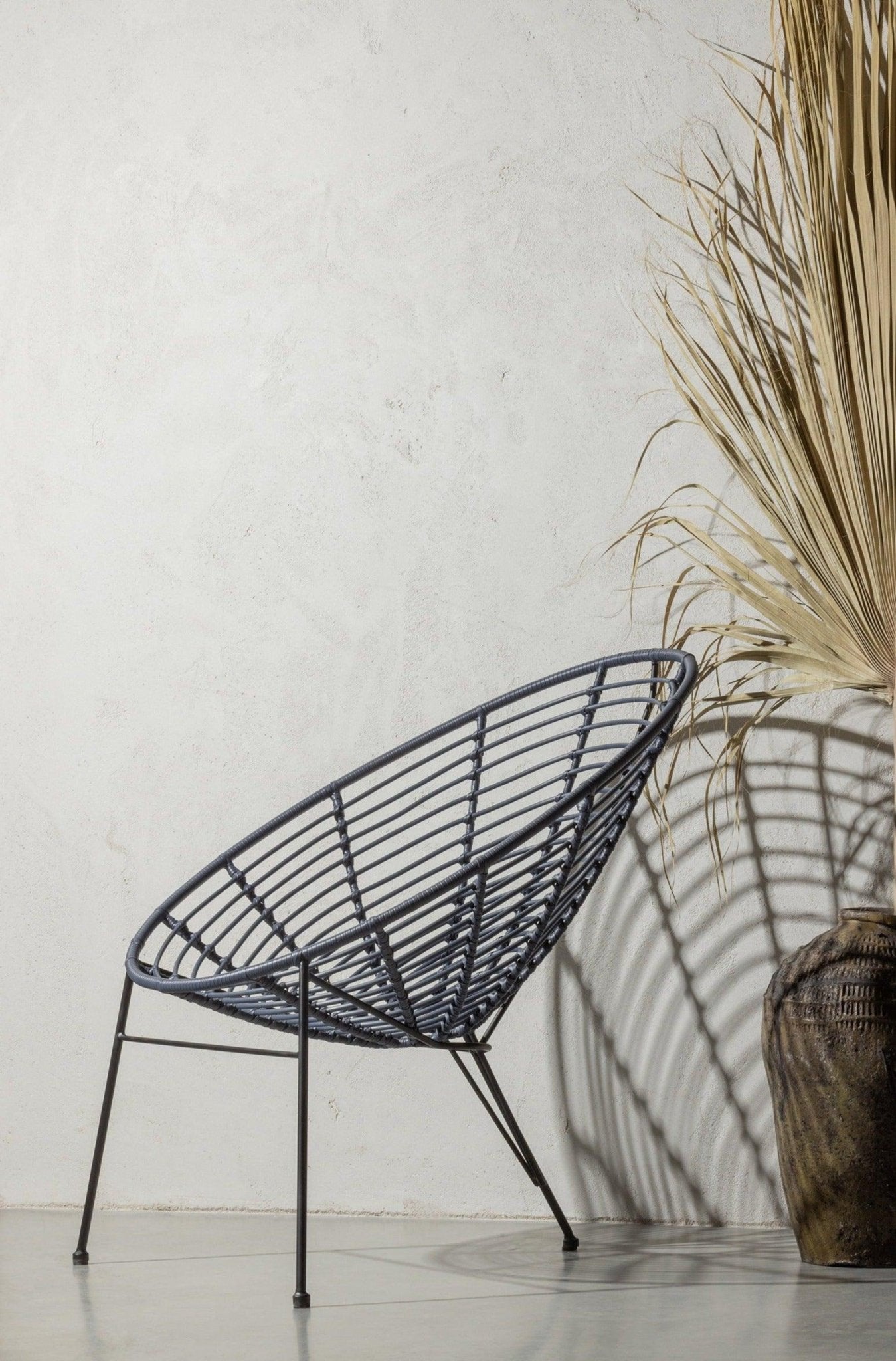 Fotel JANE atramentowy Woood Eye on Design