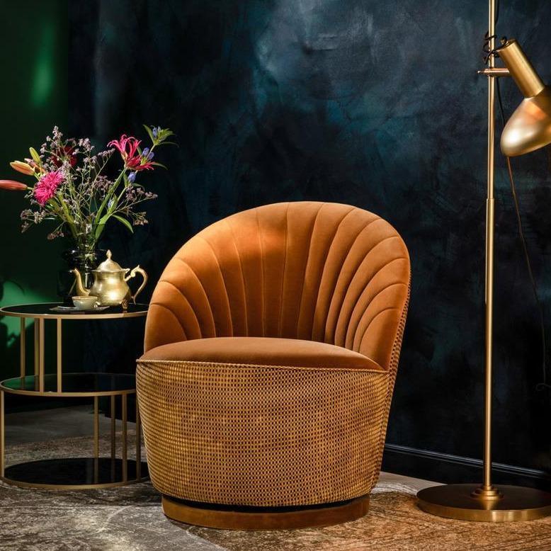 Fotel MADISON brązowy Dutchbone Eye on Design