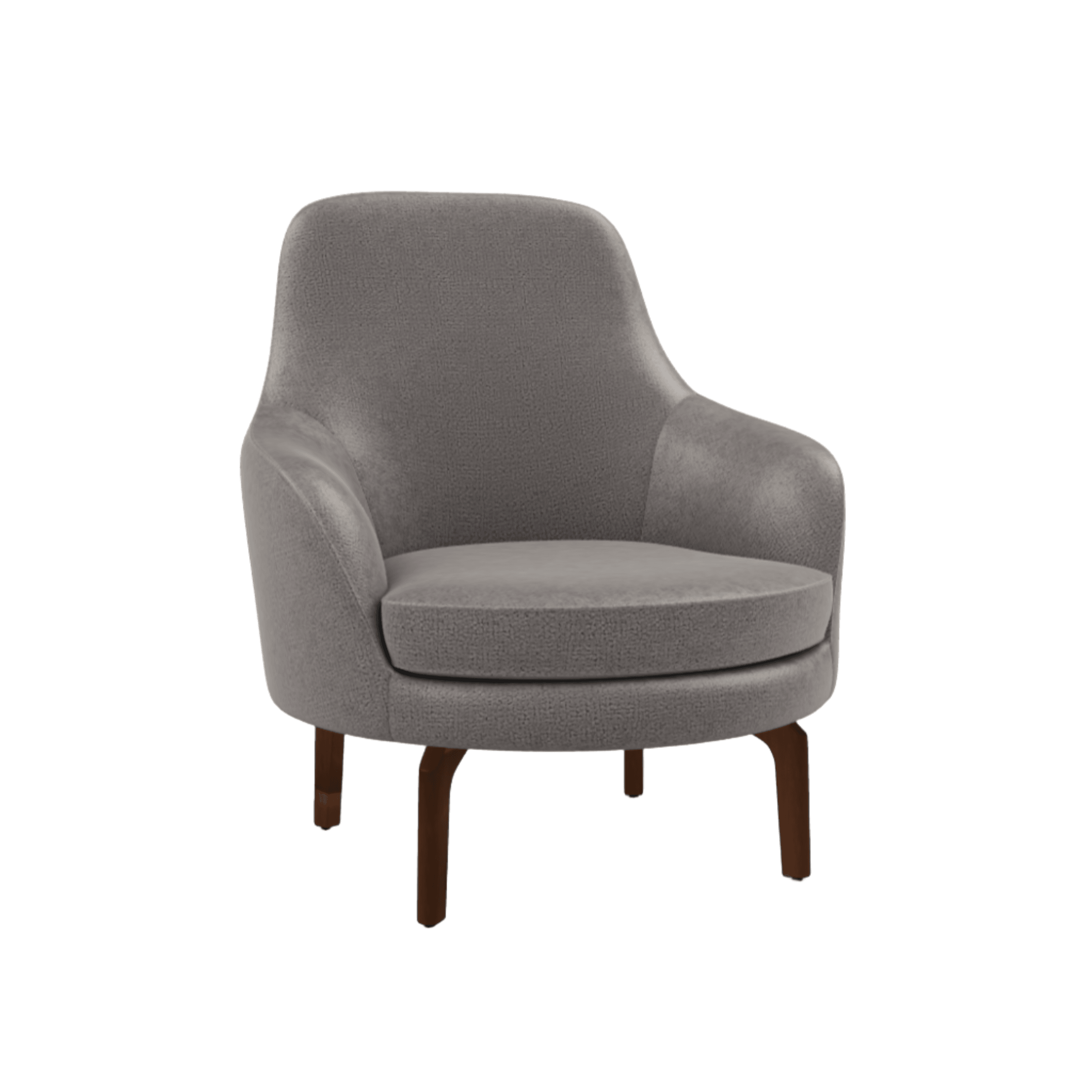 Fotel MEDEA orzechowa podstawa Calligaris Eye on Design