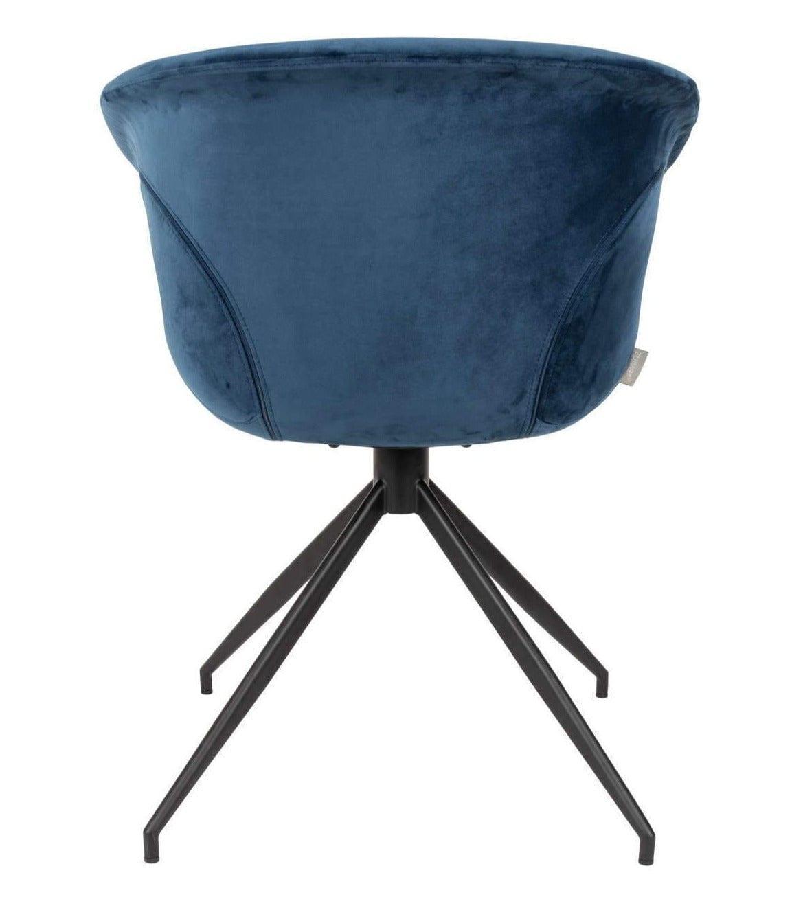 Fotel MIA niebieski Zuiver Eye on Design