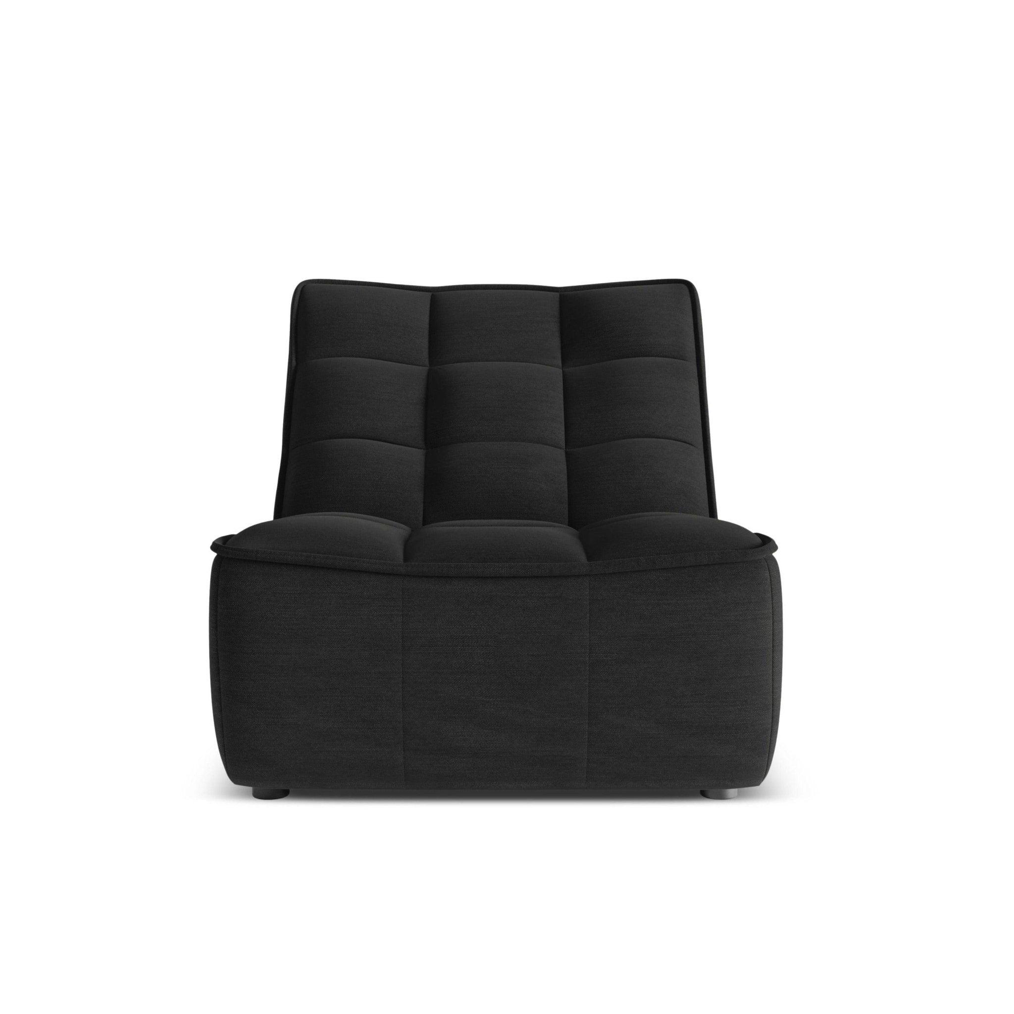 Fotel MONI czarny melanż Maison Heritage Eye on Design