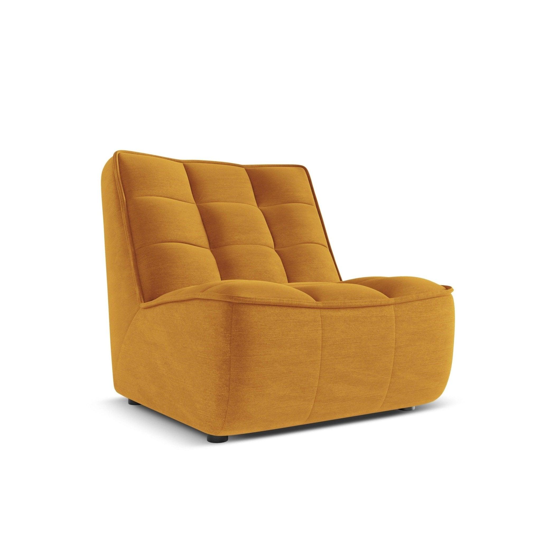 Fotel MONI musztardowy Maison Heritage Eye on Design