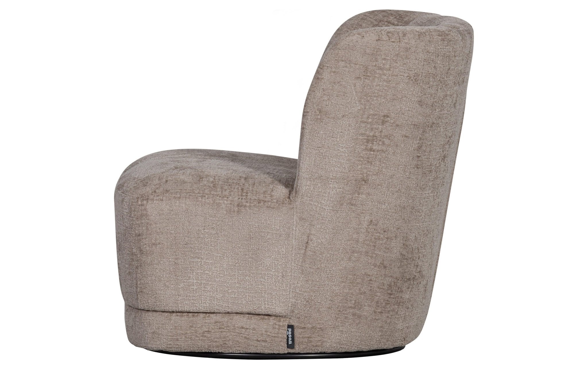 Fotel obrotowy ATTY piaskowy Woood Exclusive Eye on Design