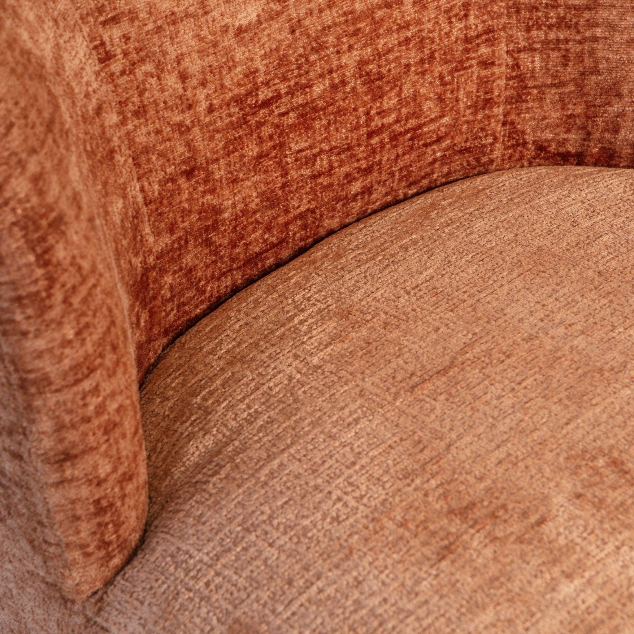 Fotel obrotowy ATTY rdzawy Woood Exclusive Eye on Design