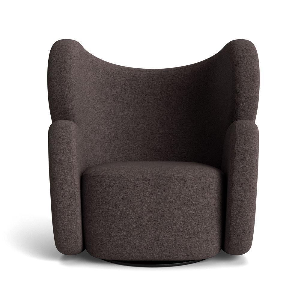 Fotel obrotowy BIG BIG boucle brązowy NORR11 Eye on Design