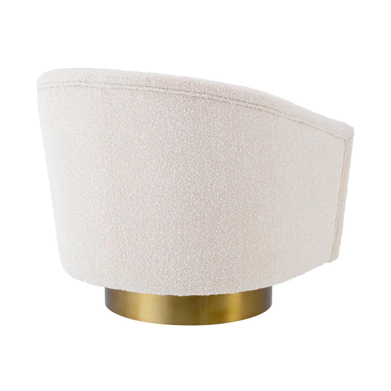 Fotel obrotowy CATENE kremowy Eichholtz Eye on Design