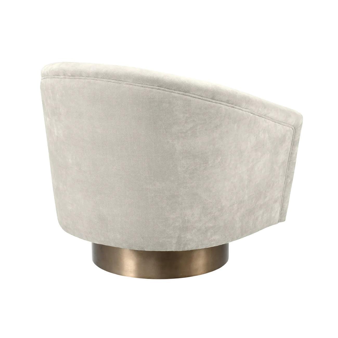 Fotel obrotowy CATENE piaskowy Eichholtz Eye on Design