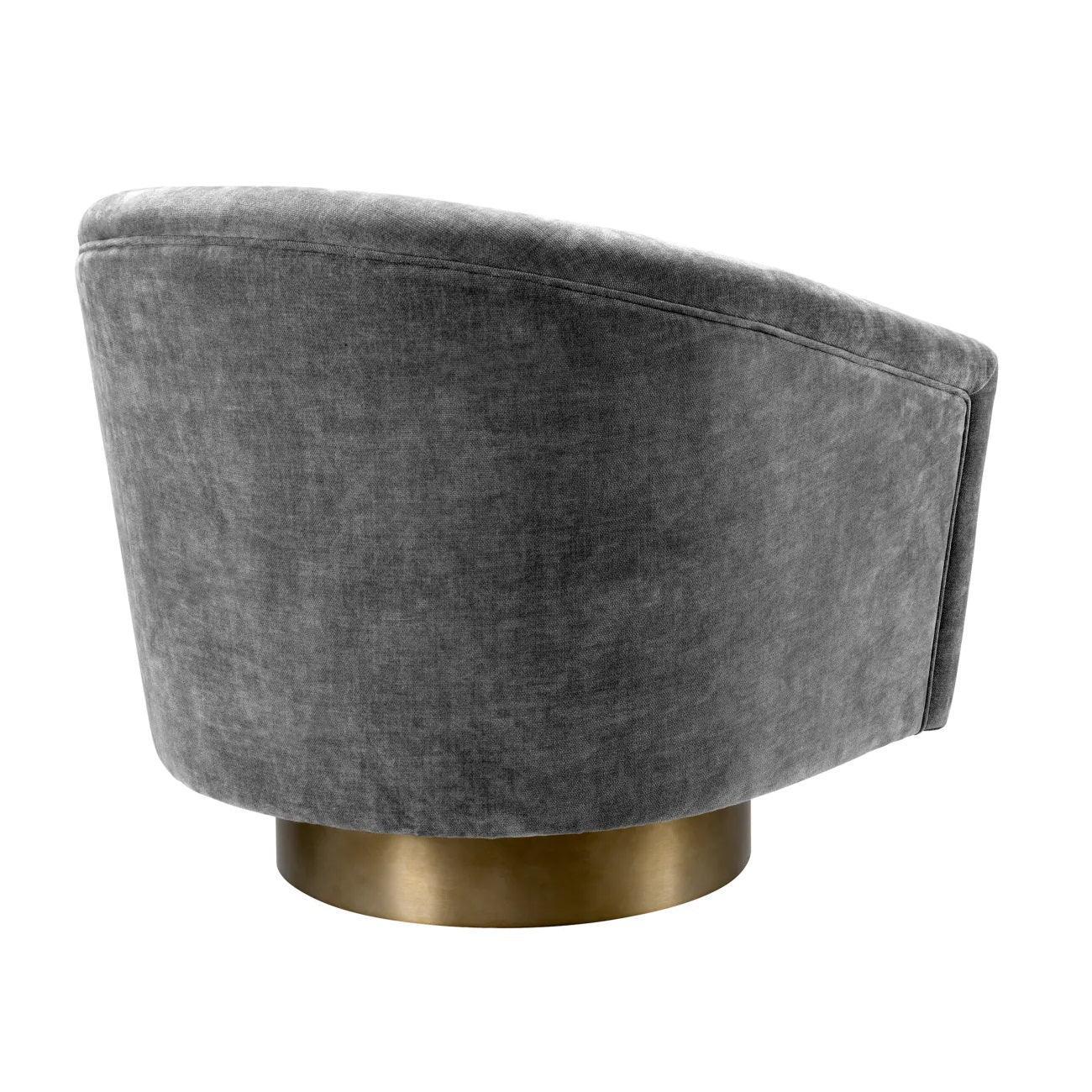 Fotel obrotowy CATENE szary Eichholtz Eye on Design