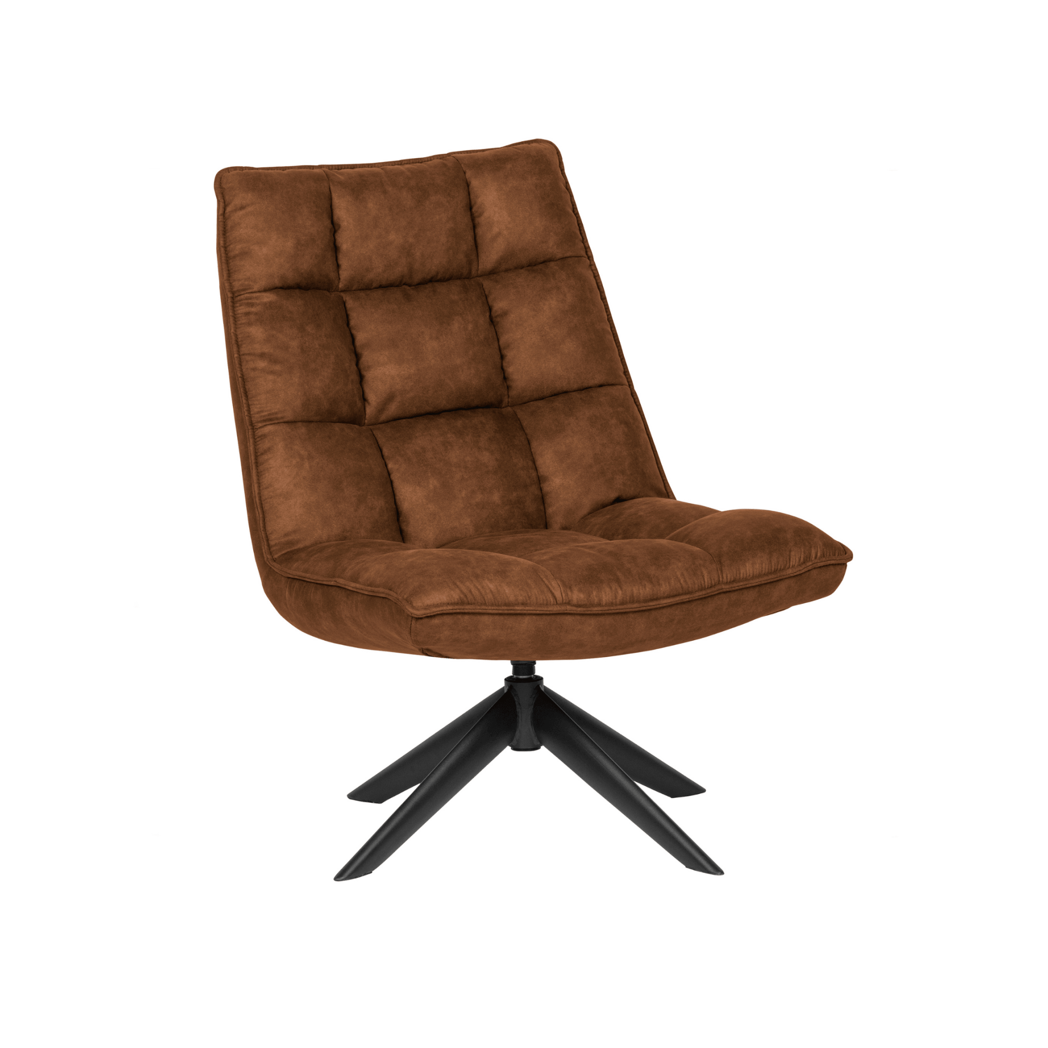 Fotel obrotowy JOUKE brązowy Woood Eye on Design