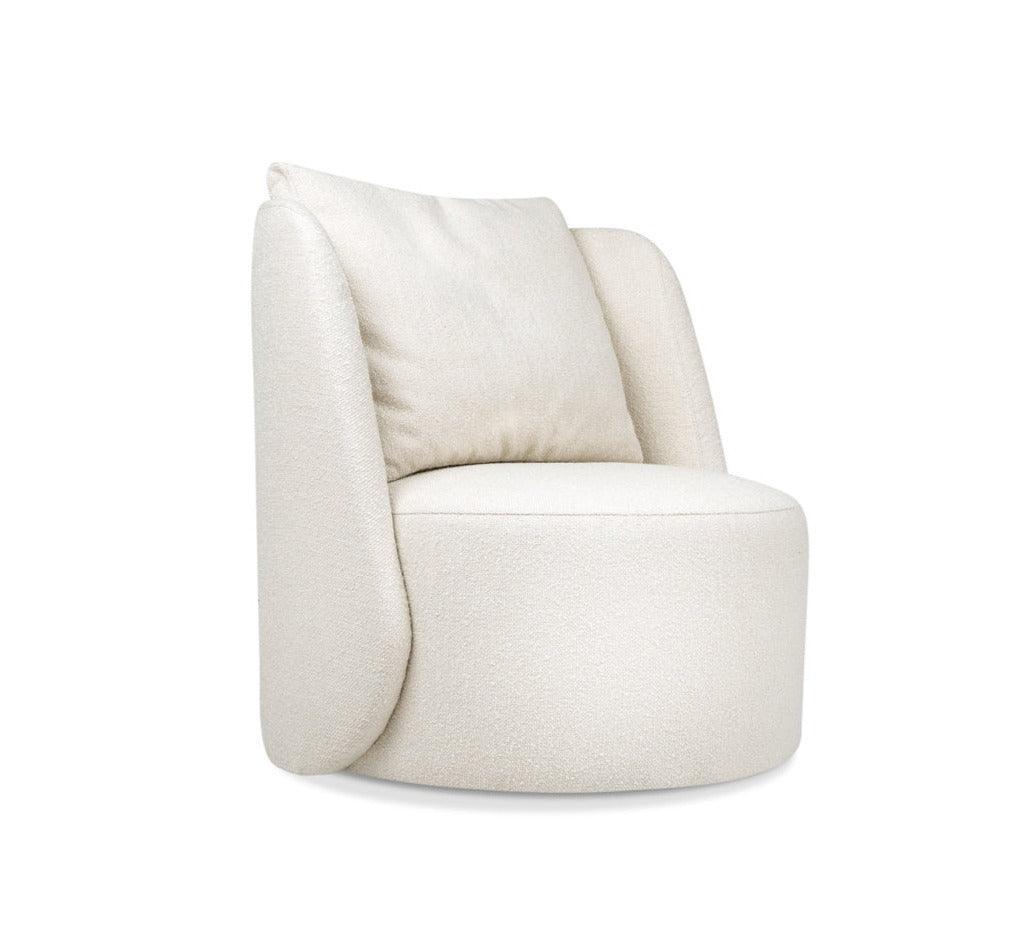 Fotel obrotowy PYORA II tapicerowany Nobonobo Eye on Design