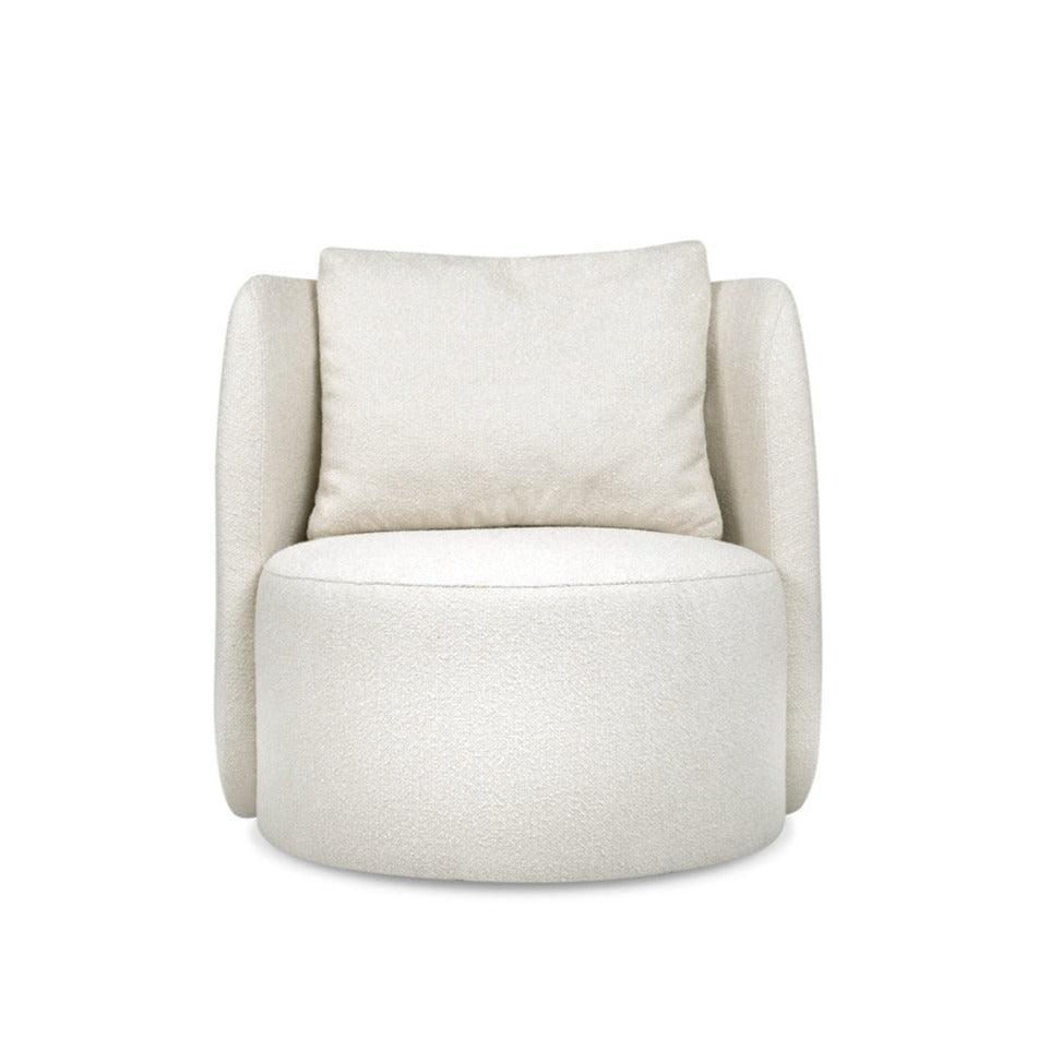 Fotel obrotowy PYORA II tapicerowany Nobonobo Eye on Design