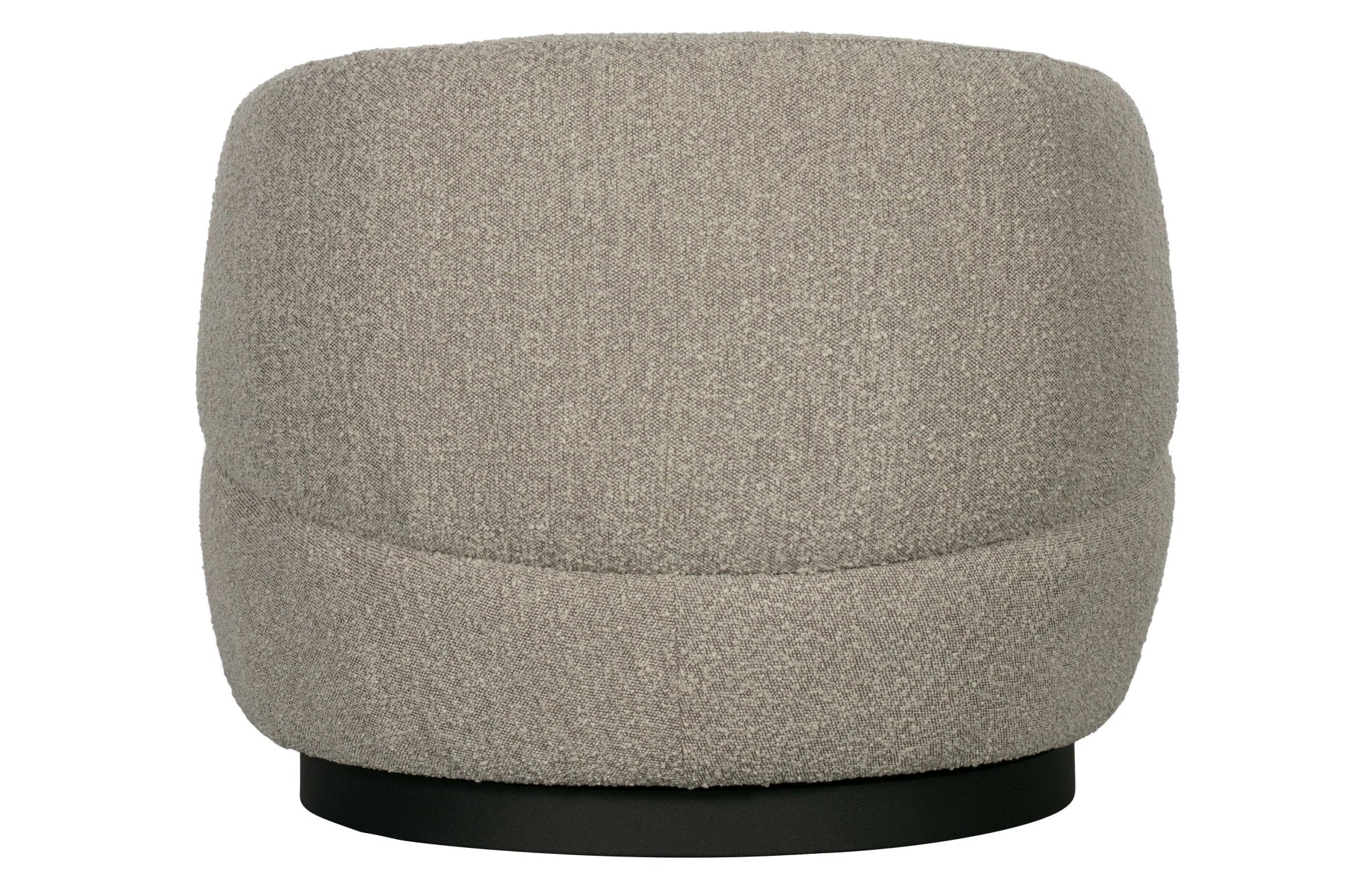 Fotel obrotowy WOOLLY beżowy boucle – Woood