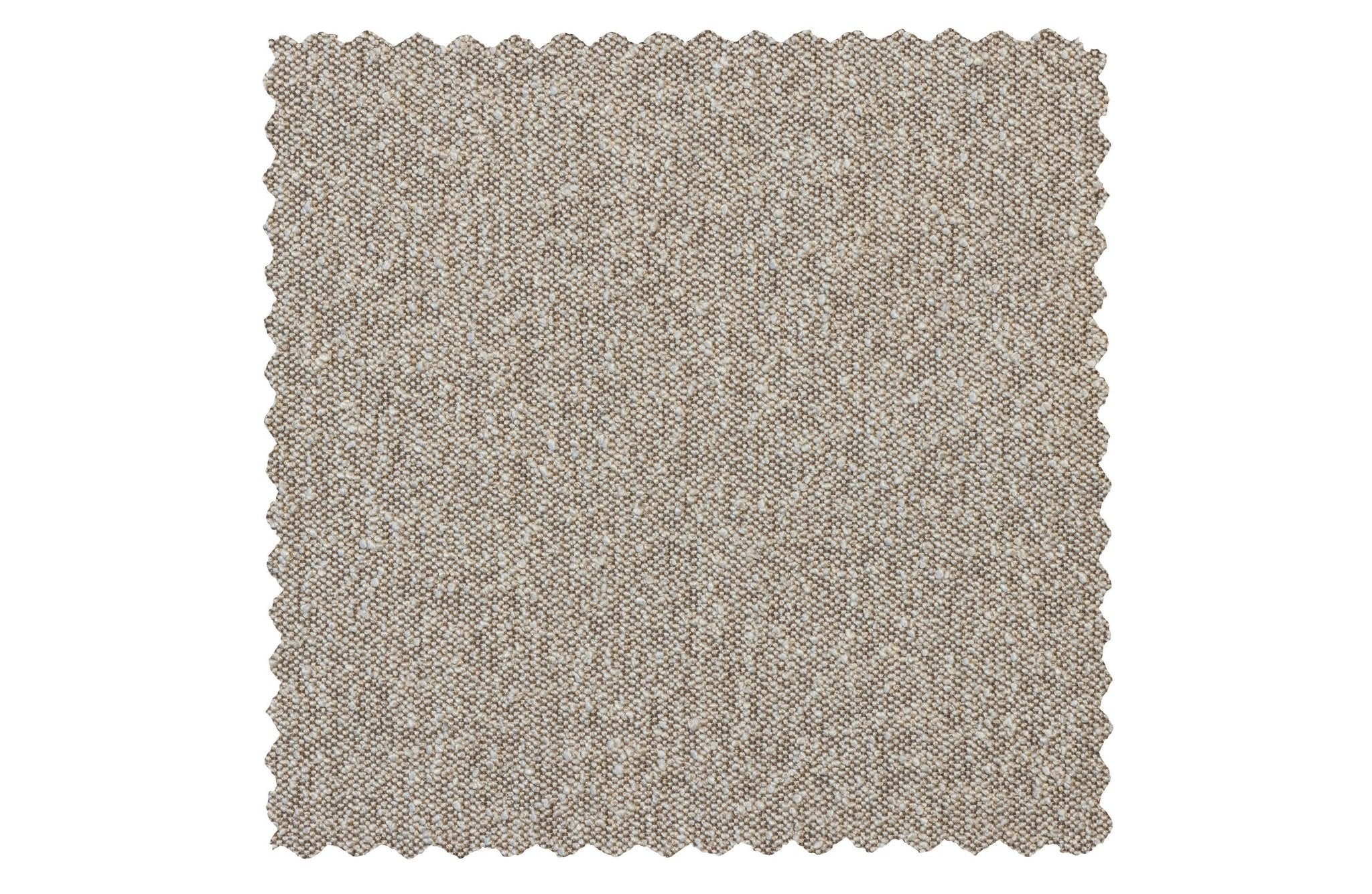 Fotel obrotowy WOOLLY beżowy boucle do salonu
