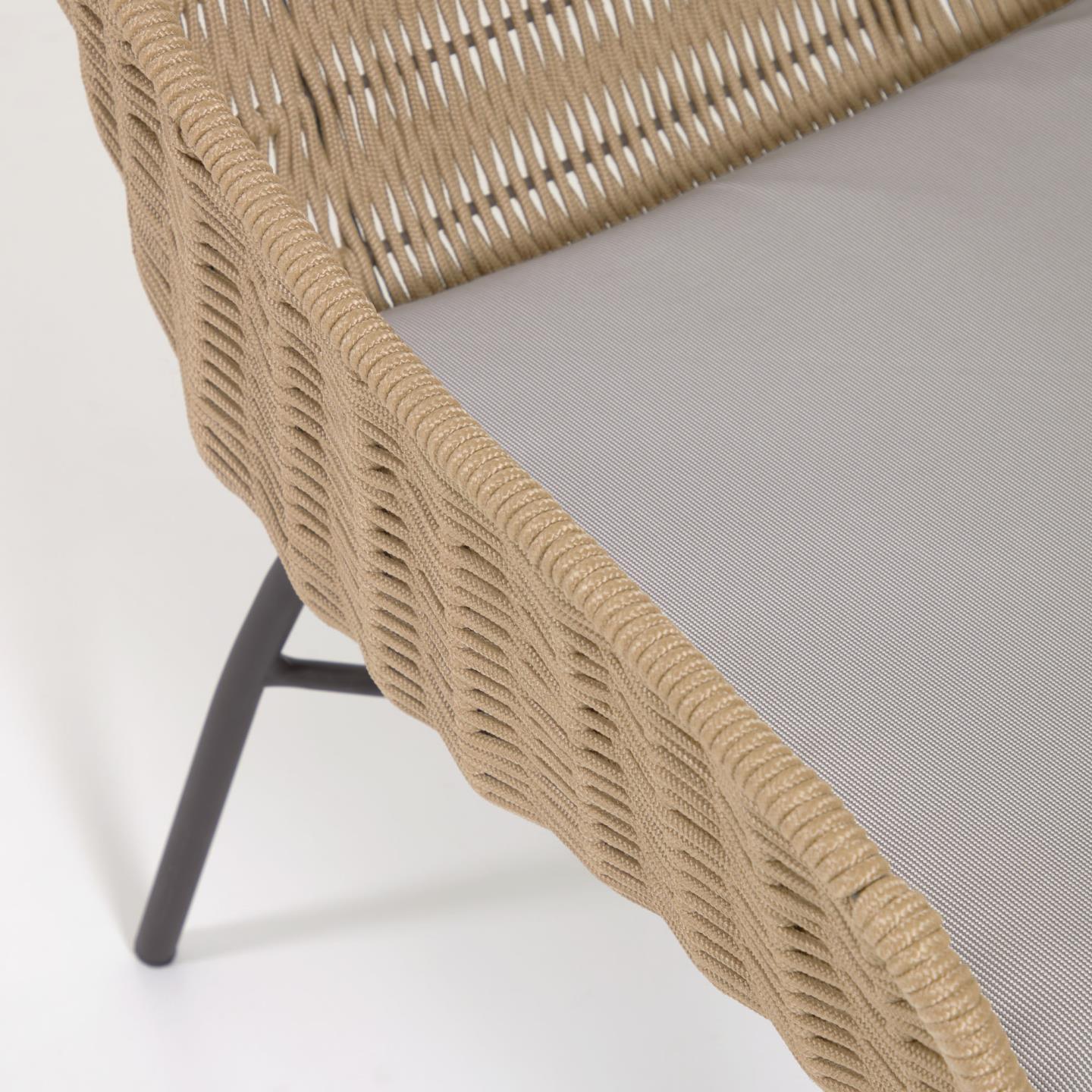 Fotel ogrodowy ABELI beżowy La Forma Eye on Design