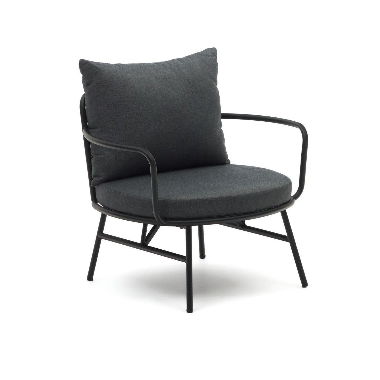 Fotel ogrodowy BRAMANT czarny La Forma Eye on Design