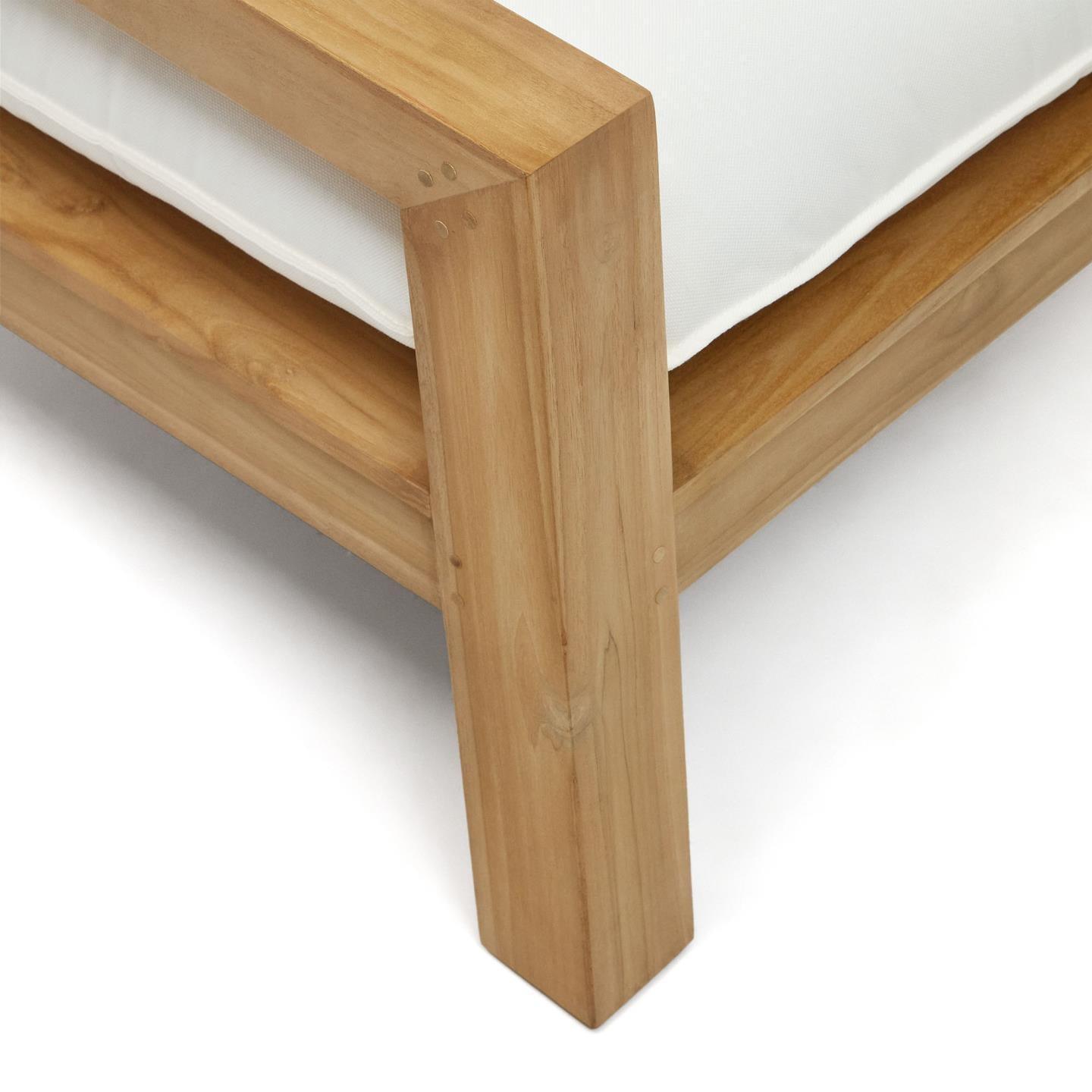 Fotel ogrodowy FORCANERA lite drewno tekowe La Forma Eye on Design