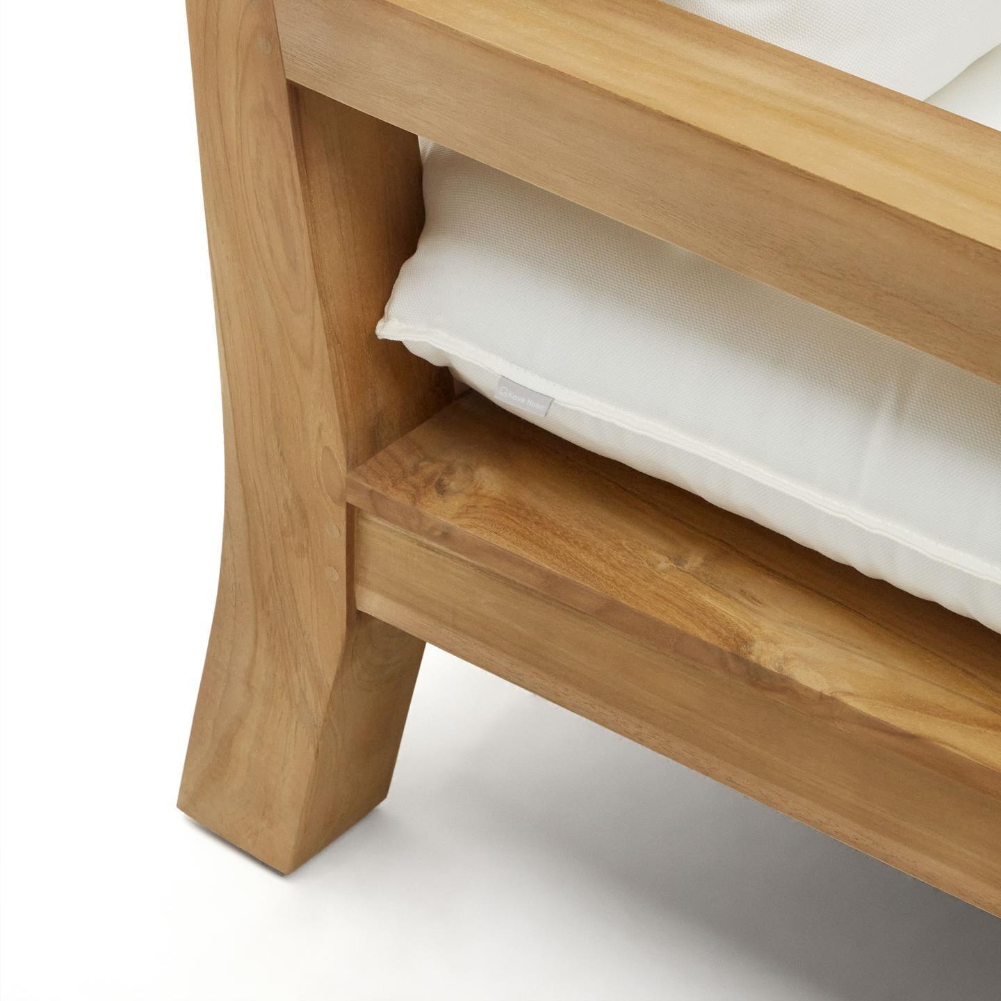 Fotel ogrodowy FORCANERA lite drewno tekowe La Forma Eye on Design