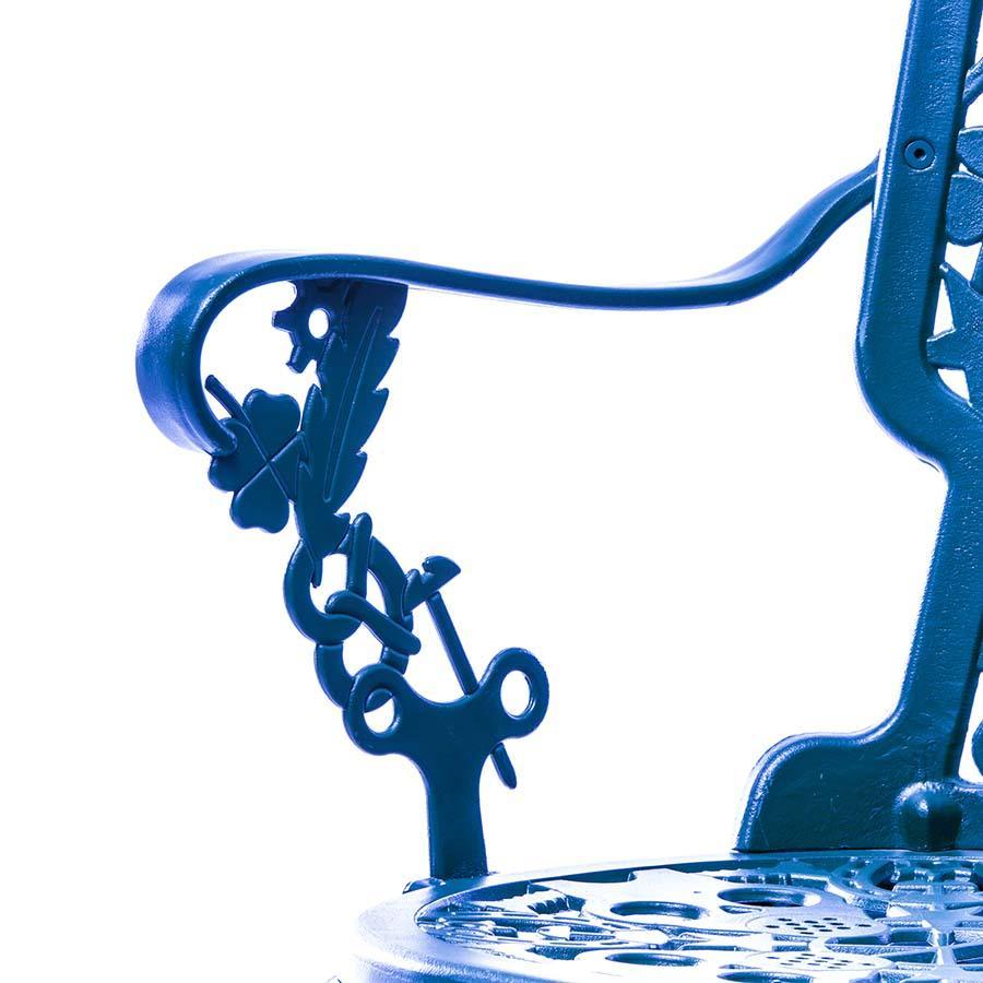 Fotel ogrodowy INDUSTRY niebieski Seletti Eye on Design