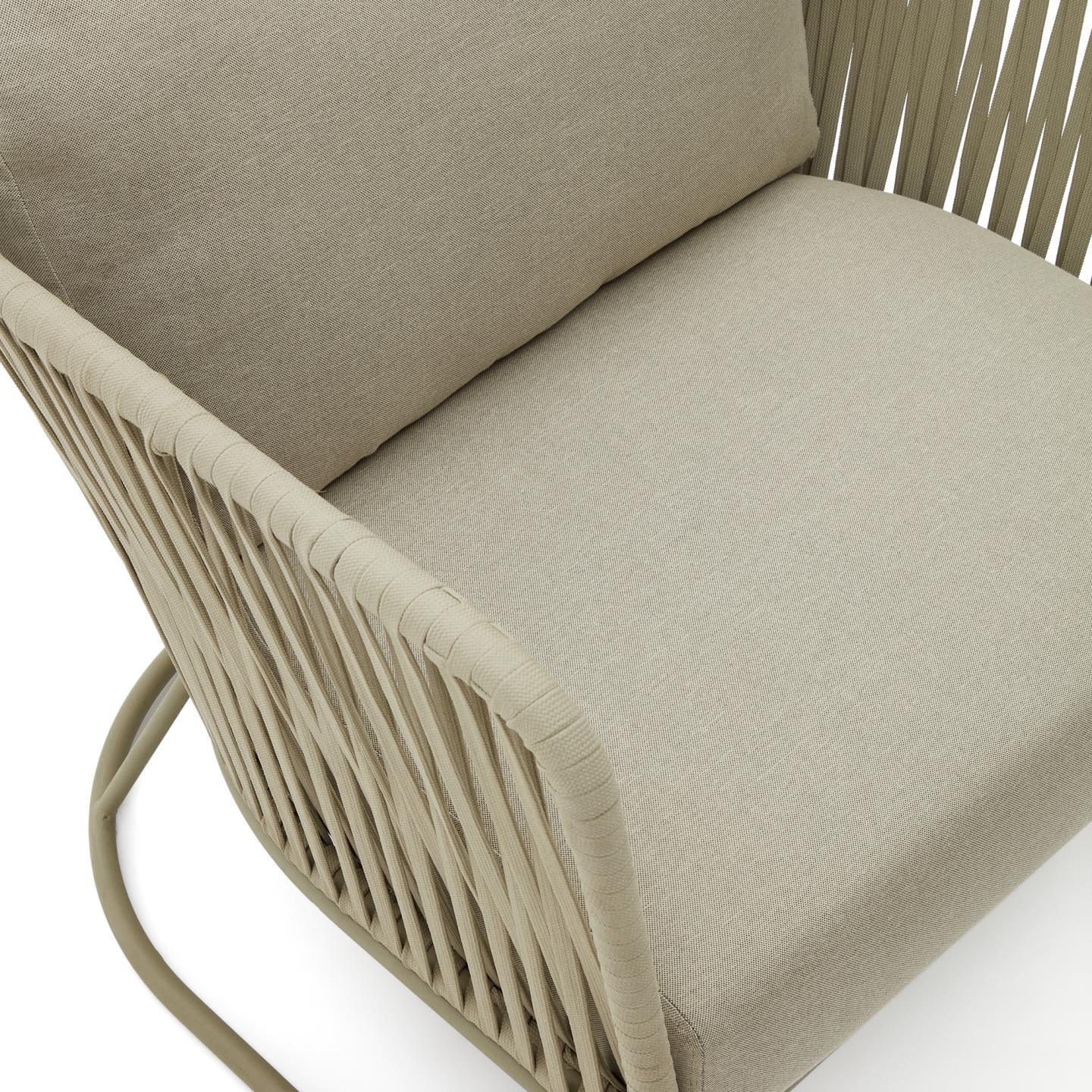 Fotel ogrodowy SACONA oliwkowy La Forma Eye on Design