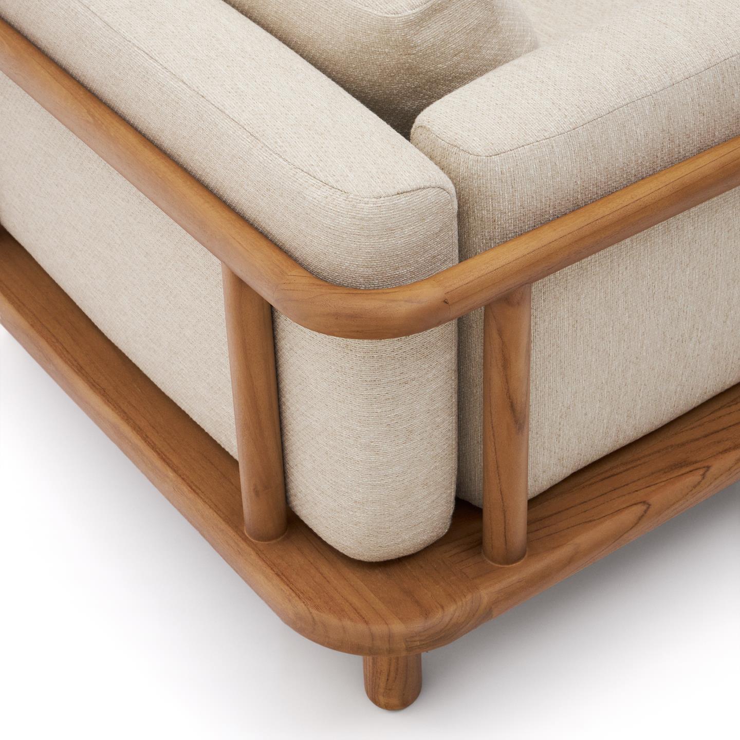 Fotel ogrodowy TURQUETA drewno tekowe La Forma Eye on Design