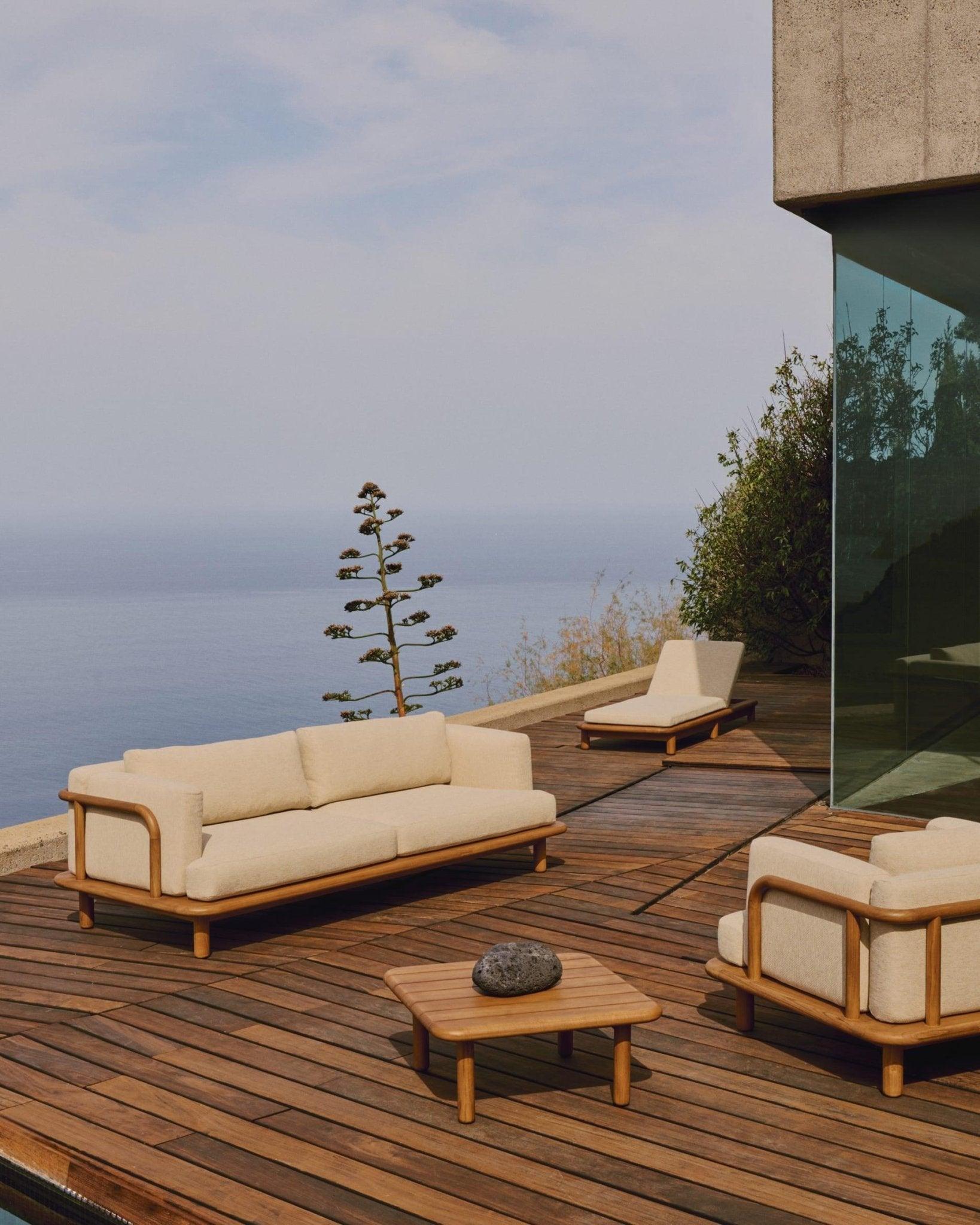 Fotel ogrodowy TURQUETA drewno tekowe La Forma Eye on Design