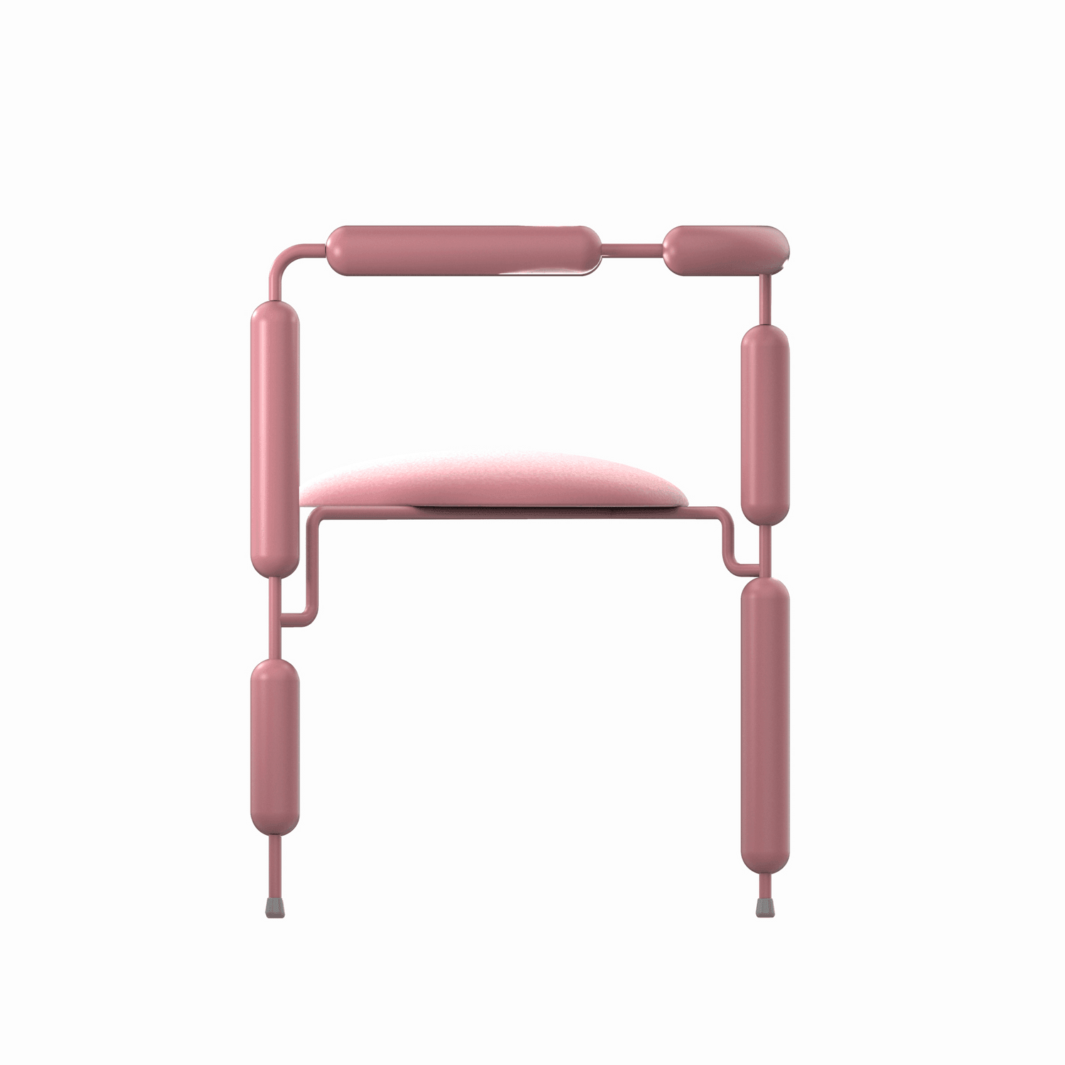 Fotel POODLE stalowy Mati Sipiora Eye on Design