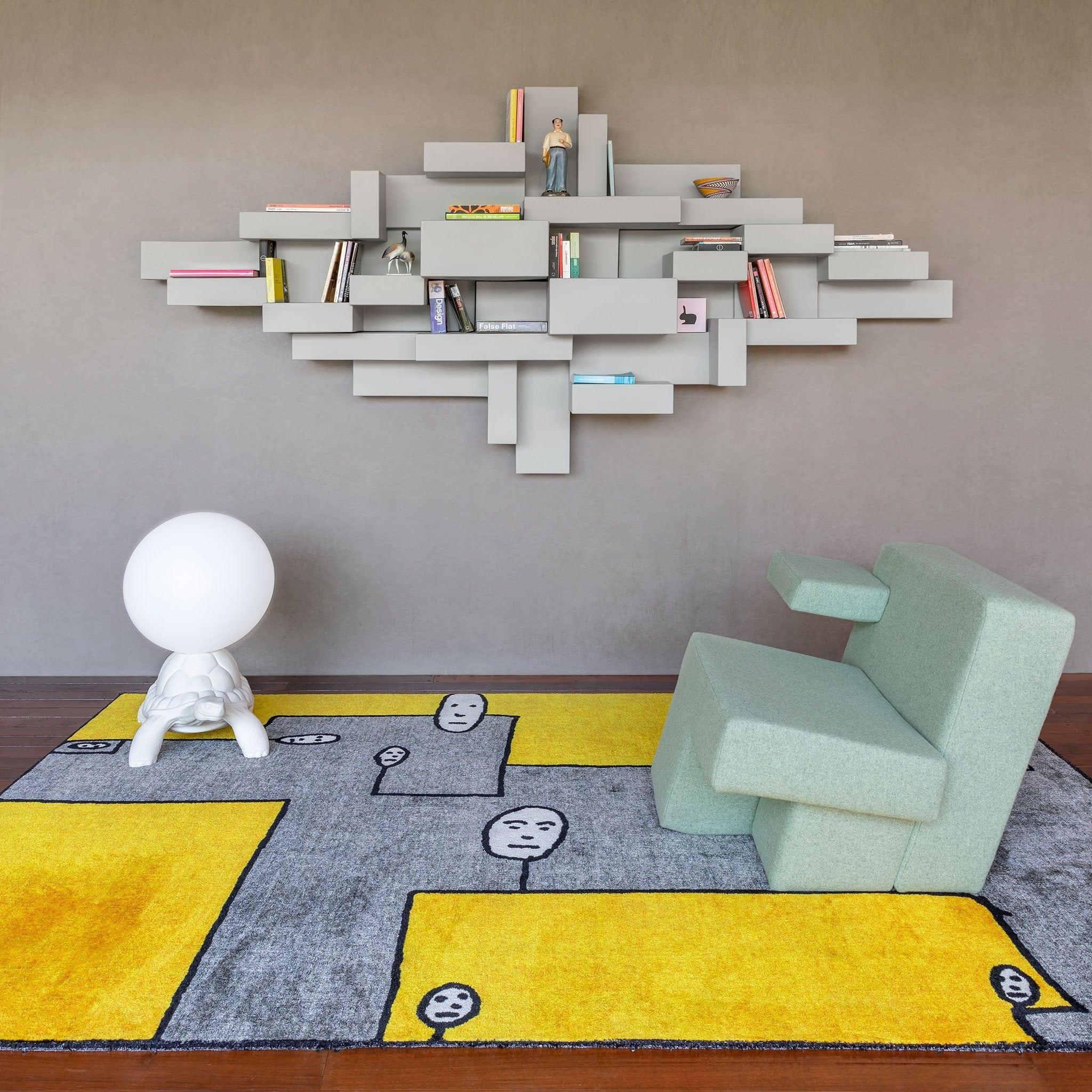 Fotel PRIMITIVE zielony Qeeboo Eye on Design