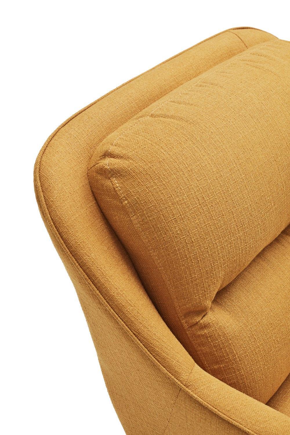 Fotel SADIRA musztardowy Teulat Eye on Design