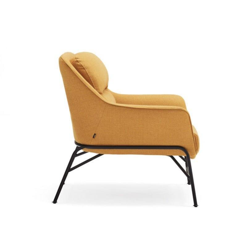 Fotel SADIRA musztardowy Teulat Eye on Design