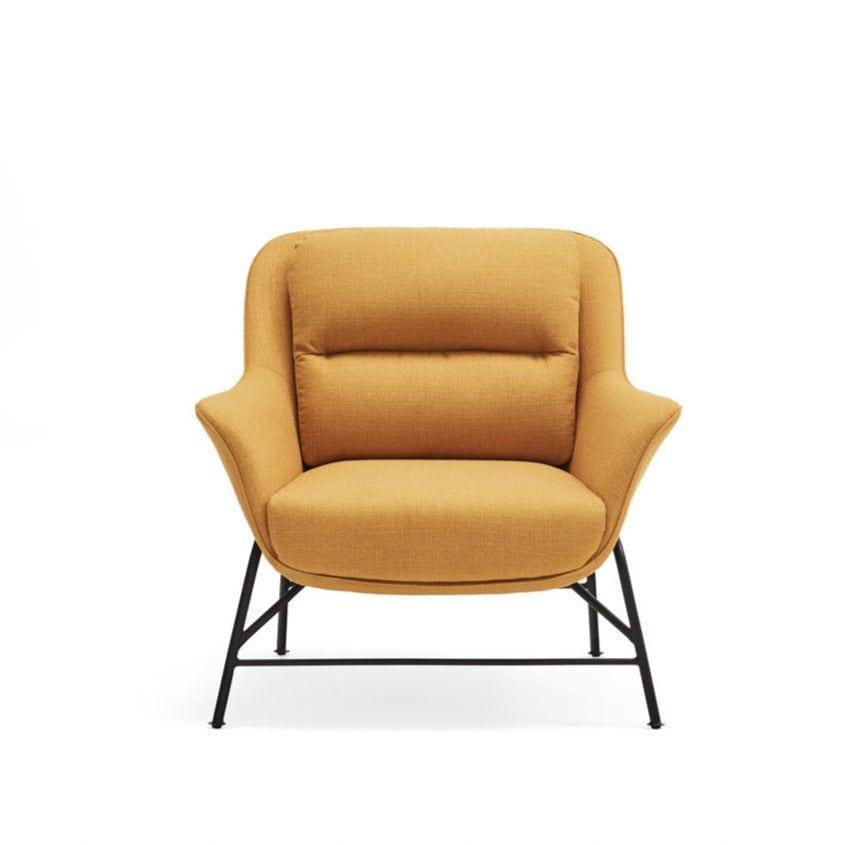 Fotel SADIRA musztardowy Teulat Eye on Design