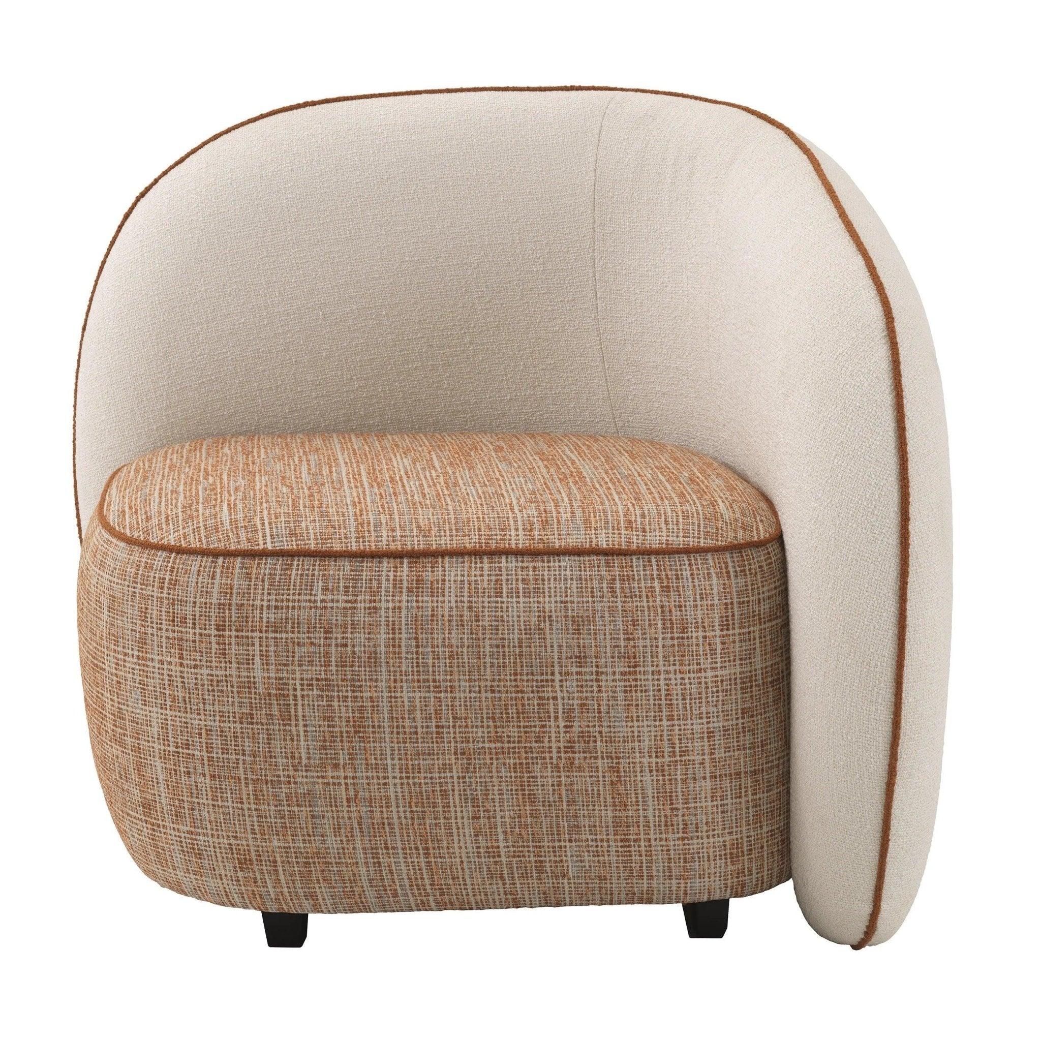 Fotel SAN MARINO beżowy Eichholtz prawostronny Eye on Design