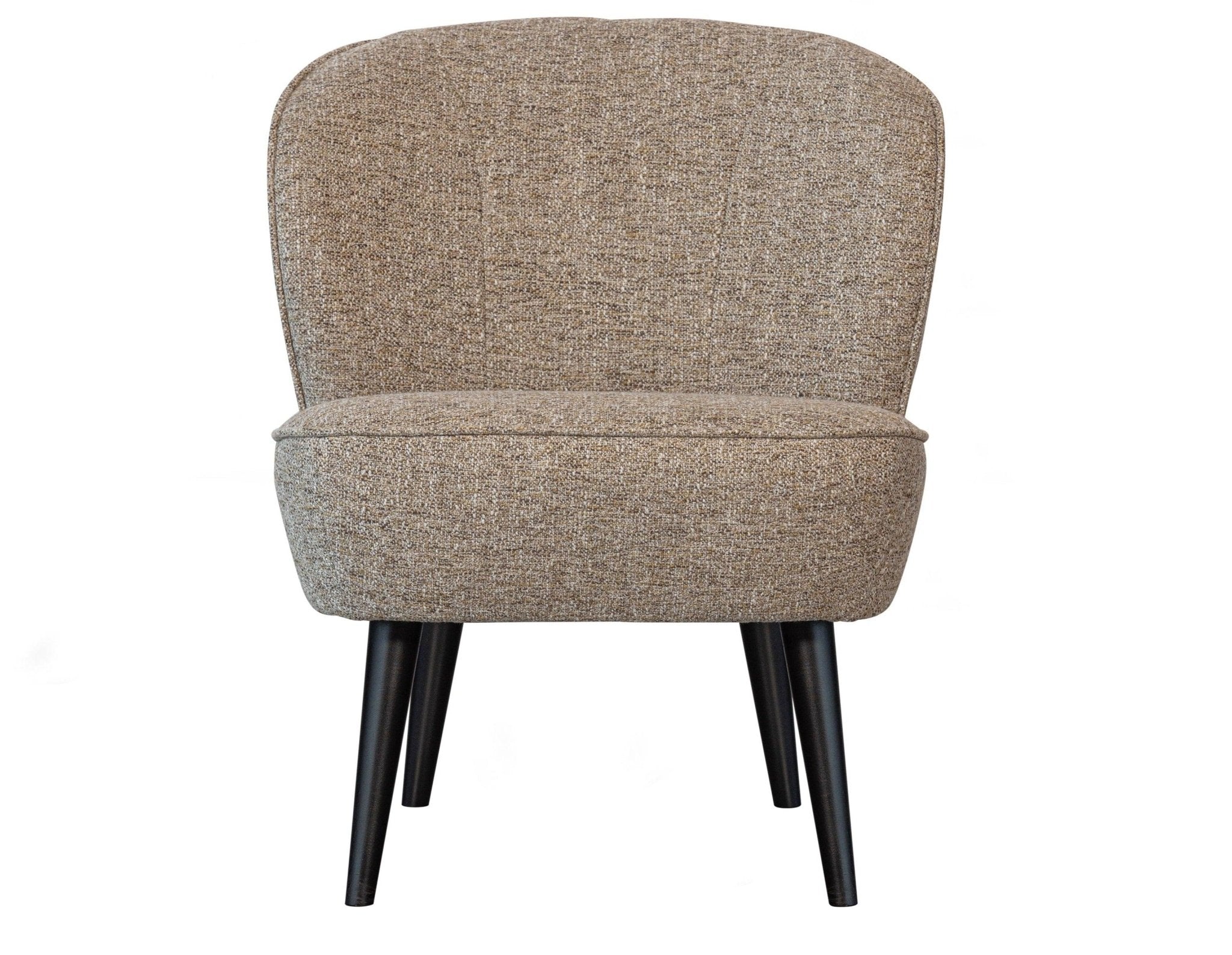 Fotel SARA beżowy melanż Woood Eye on Design