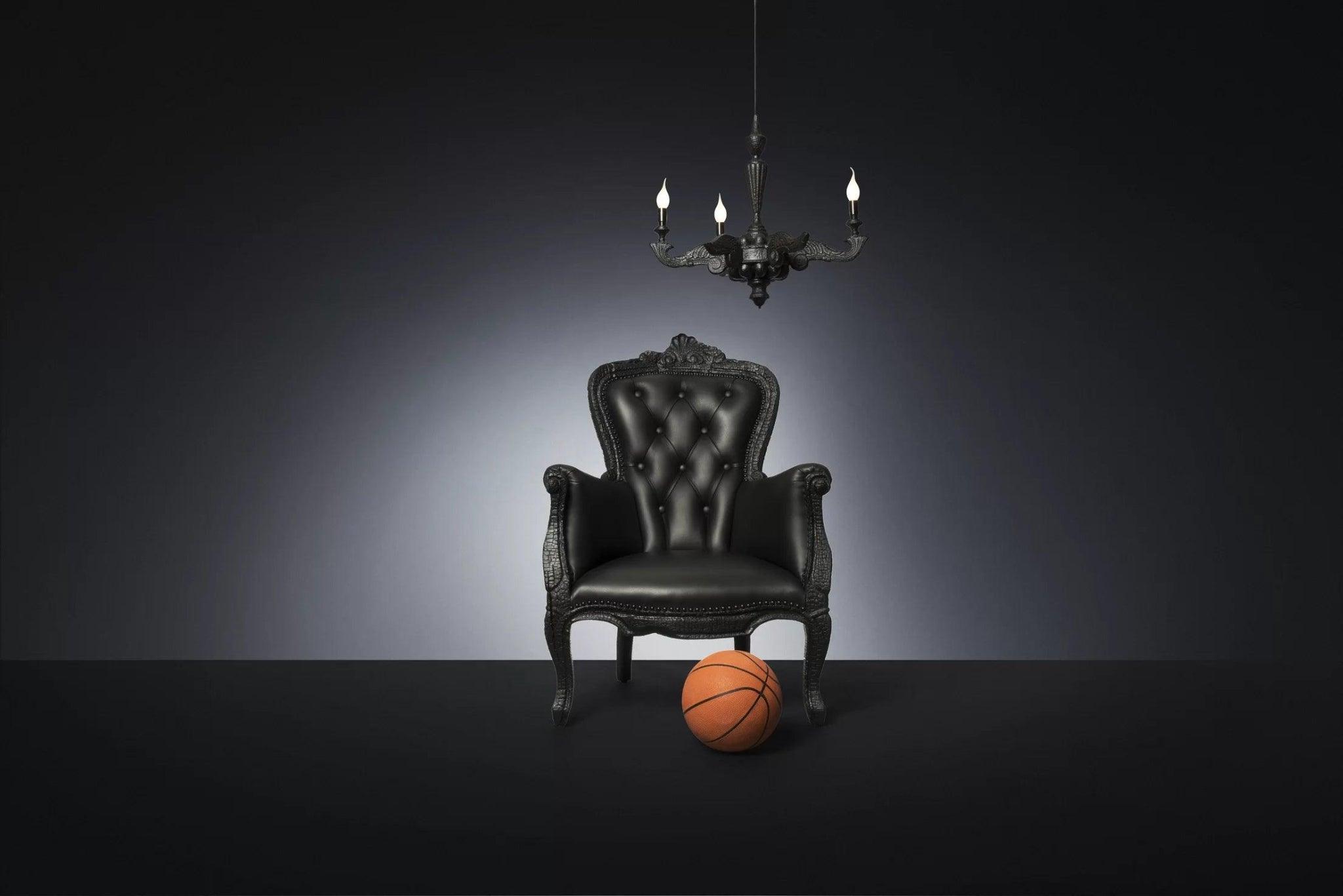 Fotel SMOKE czarny Moooi Eye on Design