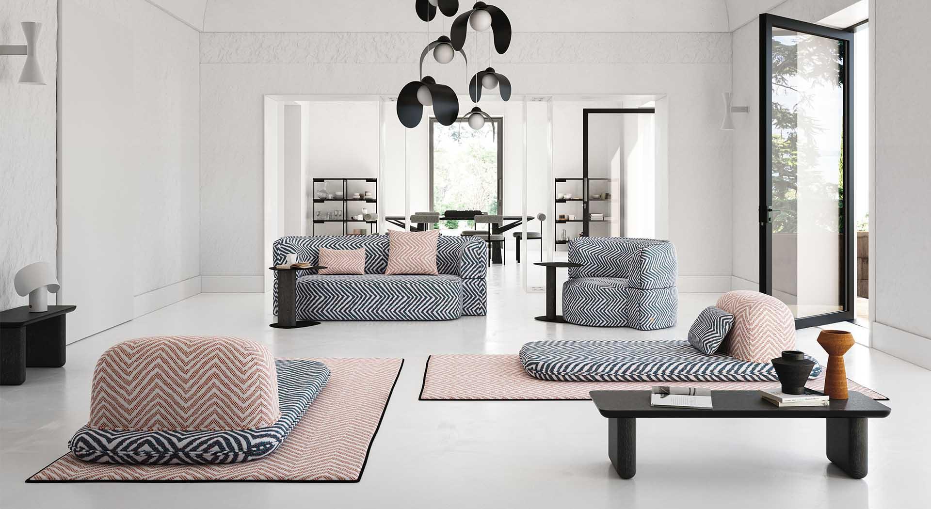 Fotel SOFT ISLAND ceglany Liu Jo Living Eye on Design