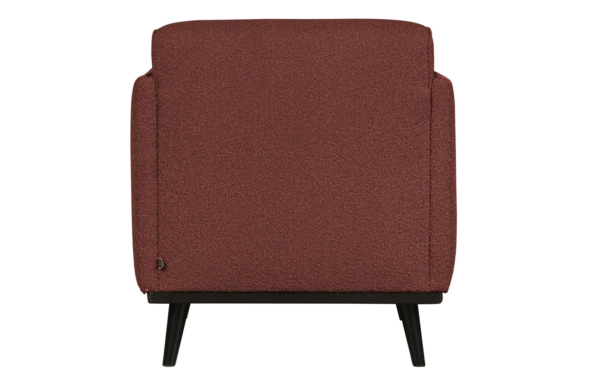 Fotel STATEMENT boucle kasztanowy Be Pure Eye on Design