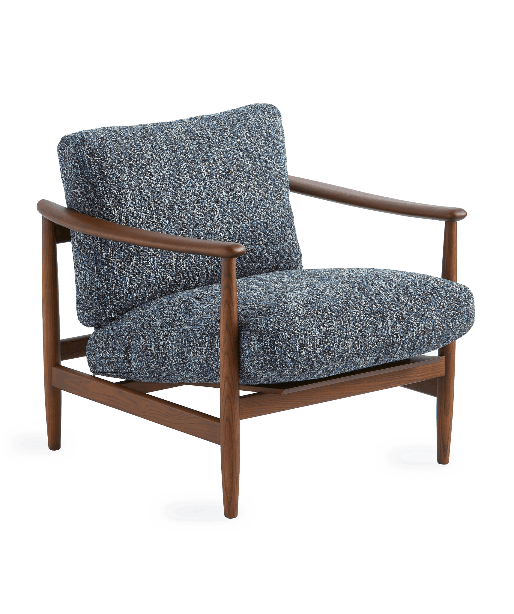 Fotel TODD BOHO niebieski melanż Pols Potten Eye on Design