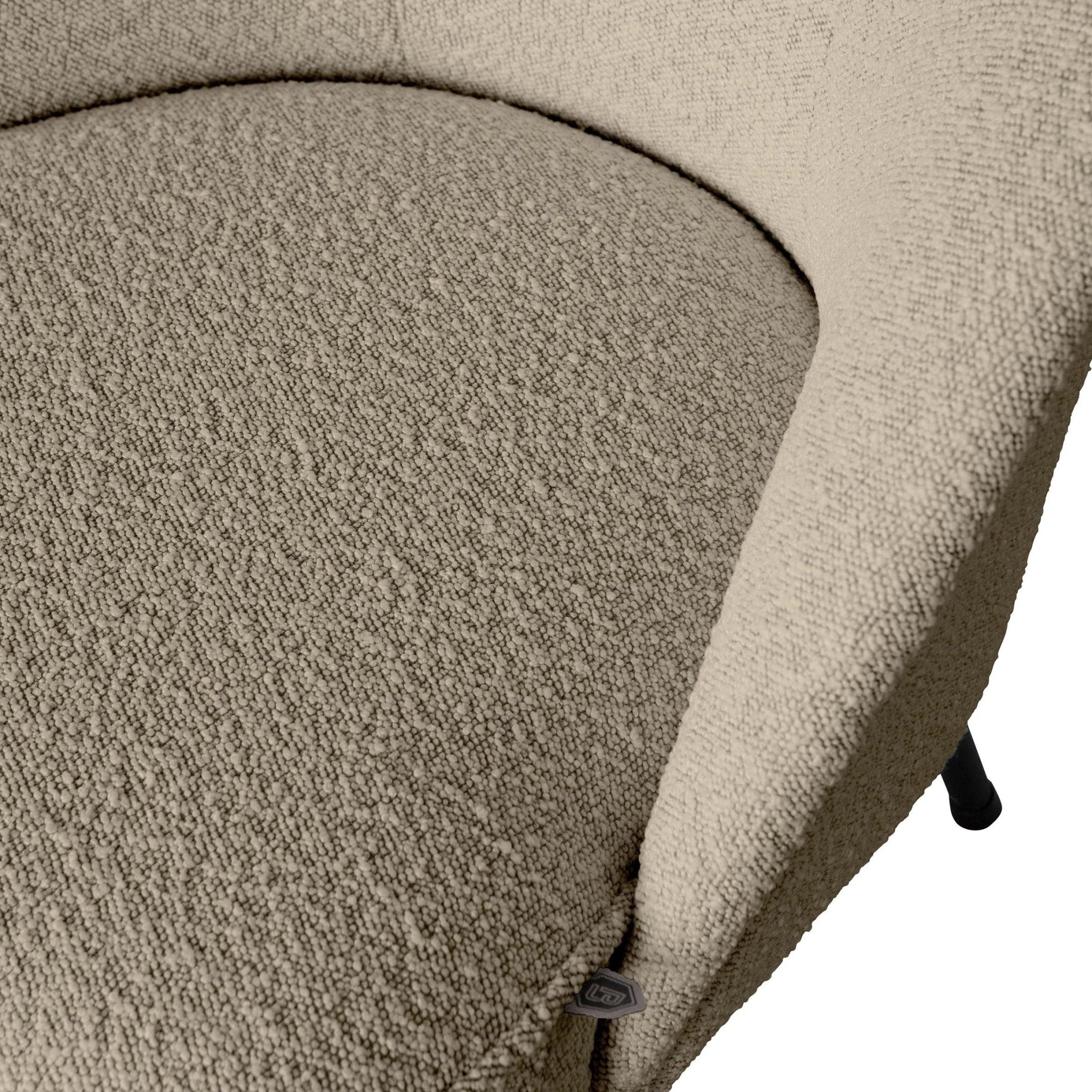 Fotel VOGUE boucle beżowy Be Pure Eye on Design