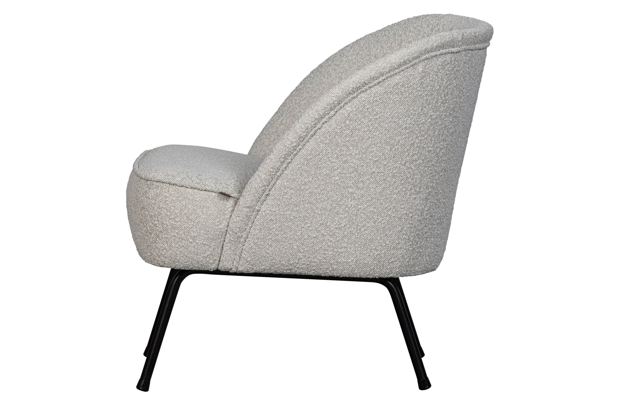 Fotel VOGUE boucle biały Be Pure Eye on Design