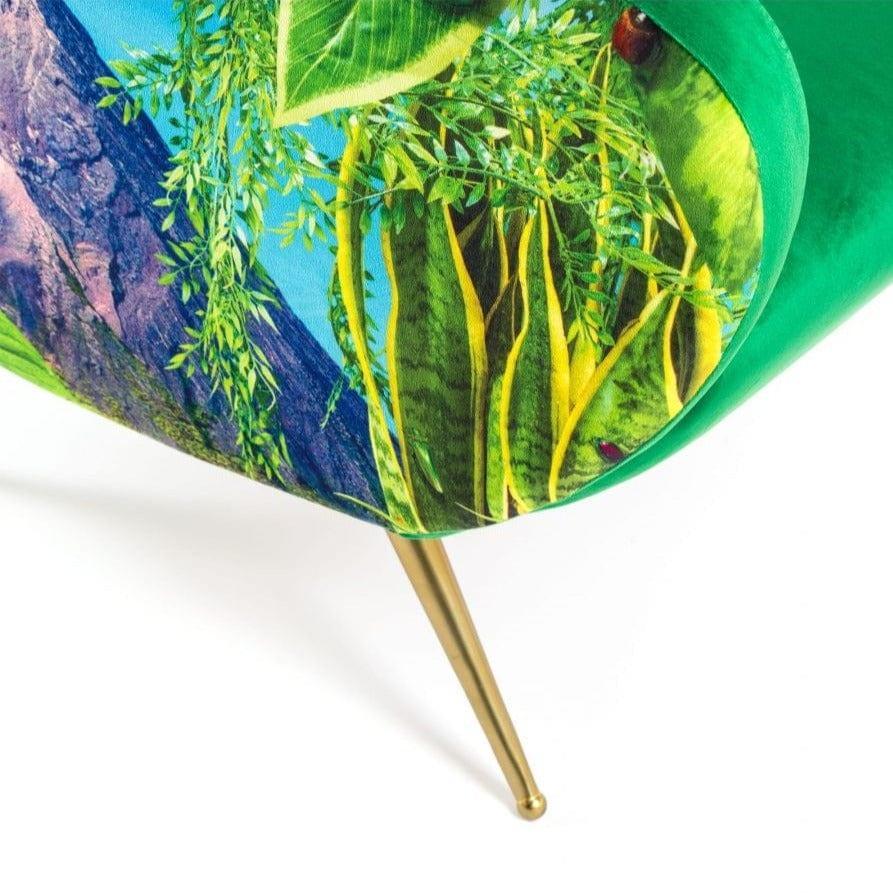 Fotel VOLCANO zielony Seletti Eye on Design