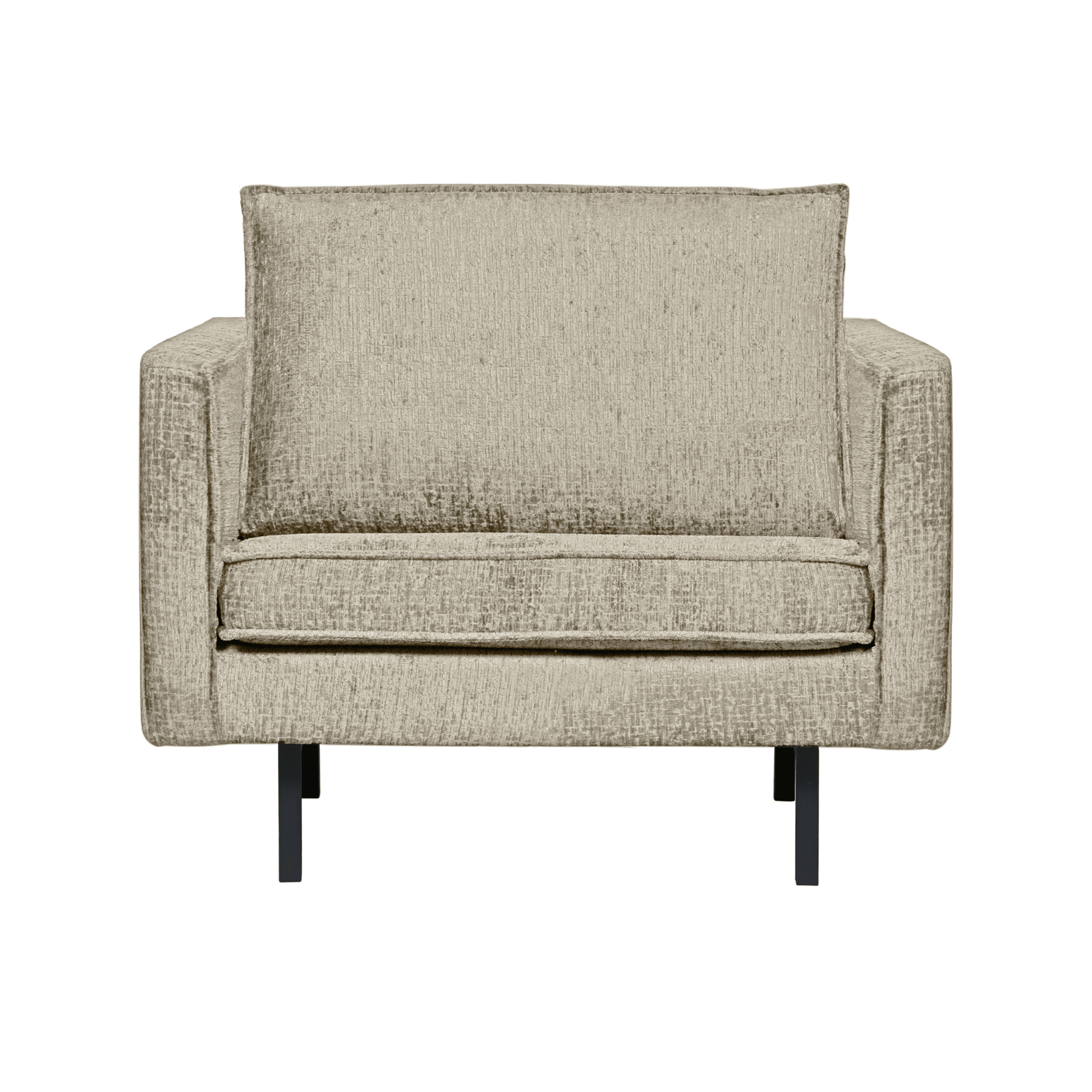 Fotel welurowy RODEO beżowy Be Pure Eye on Design