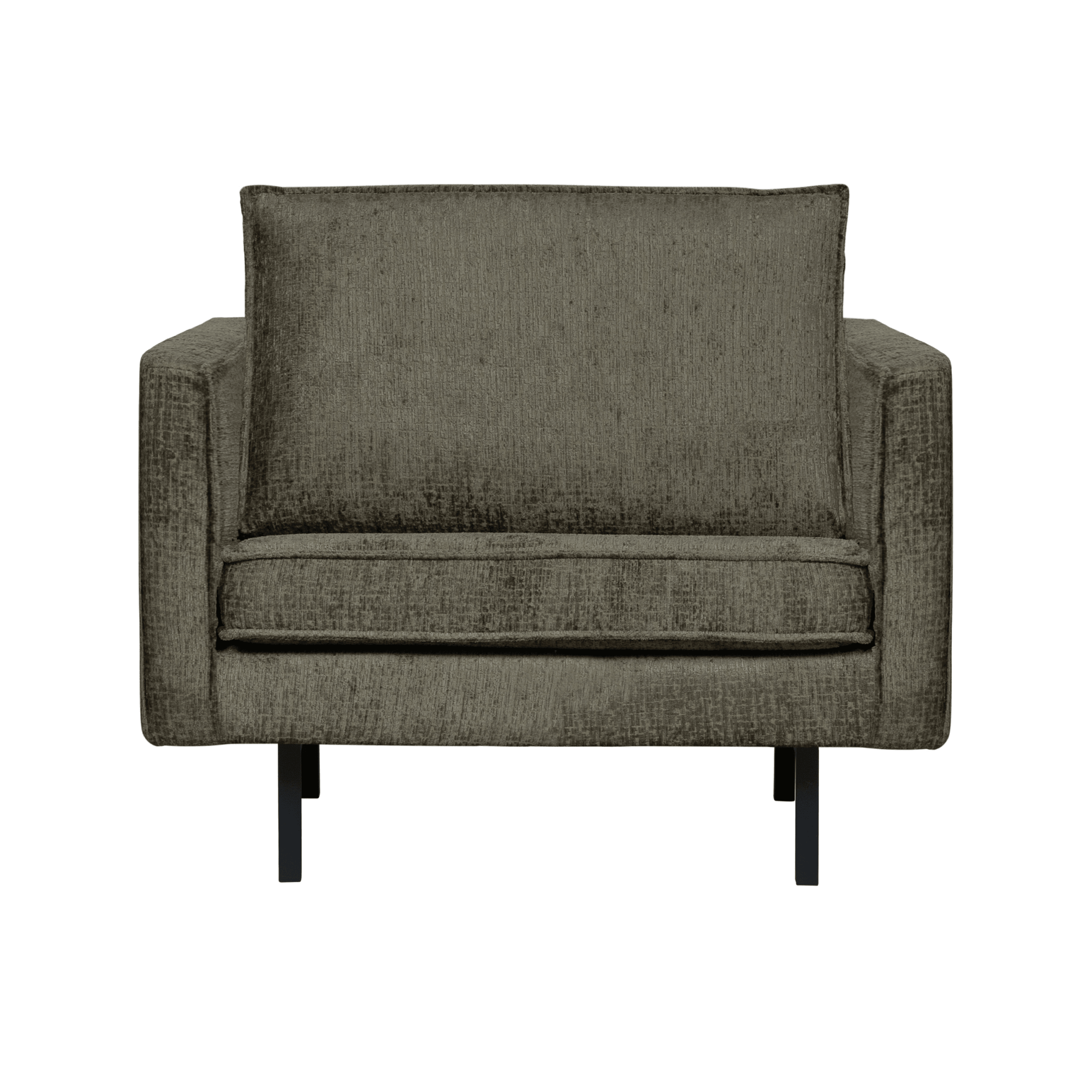 Fotel welurowy RODEO szarozielony Be Pure Eye on Design