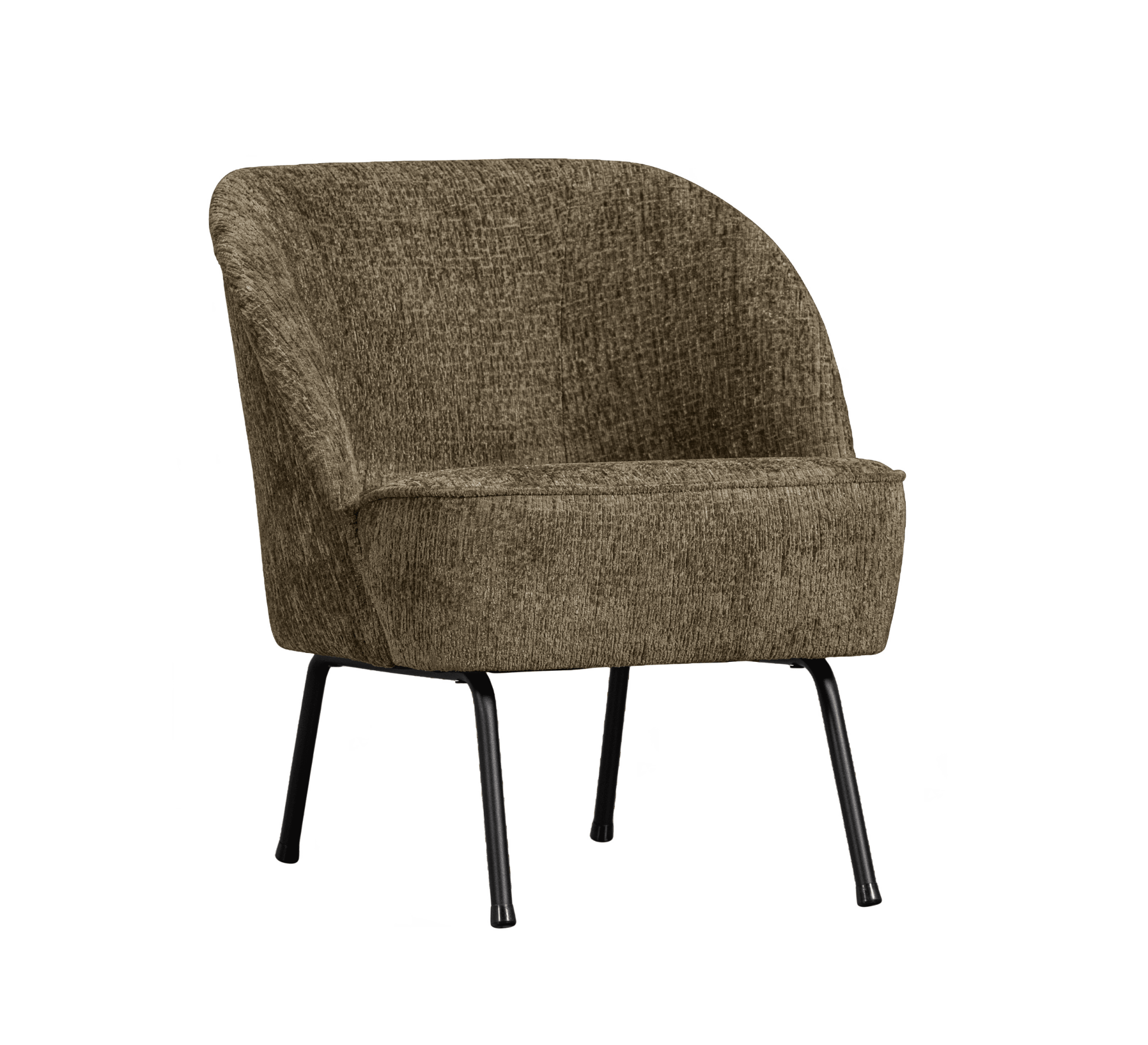 Fotel welurowy VOGUE STRUCTURE BONSAI ciemnozielony Be Pure Eye on Design