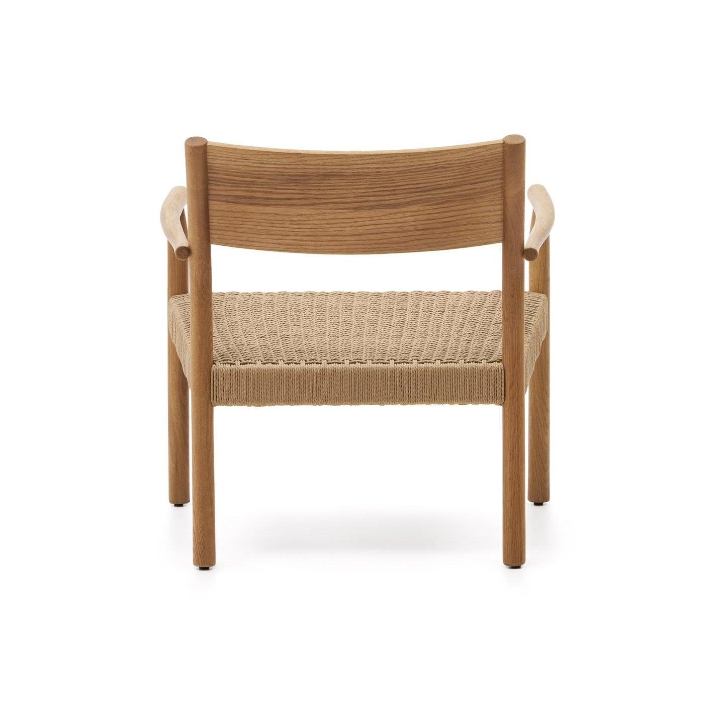 Fotel YALIA lite drewno dębowe La Forma Eye on Design