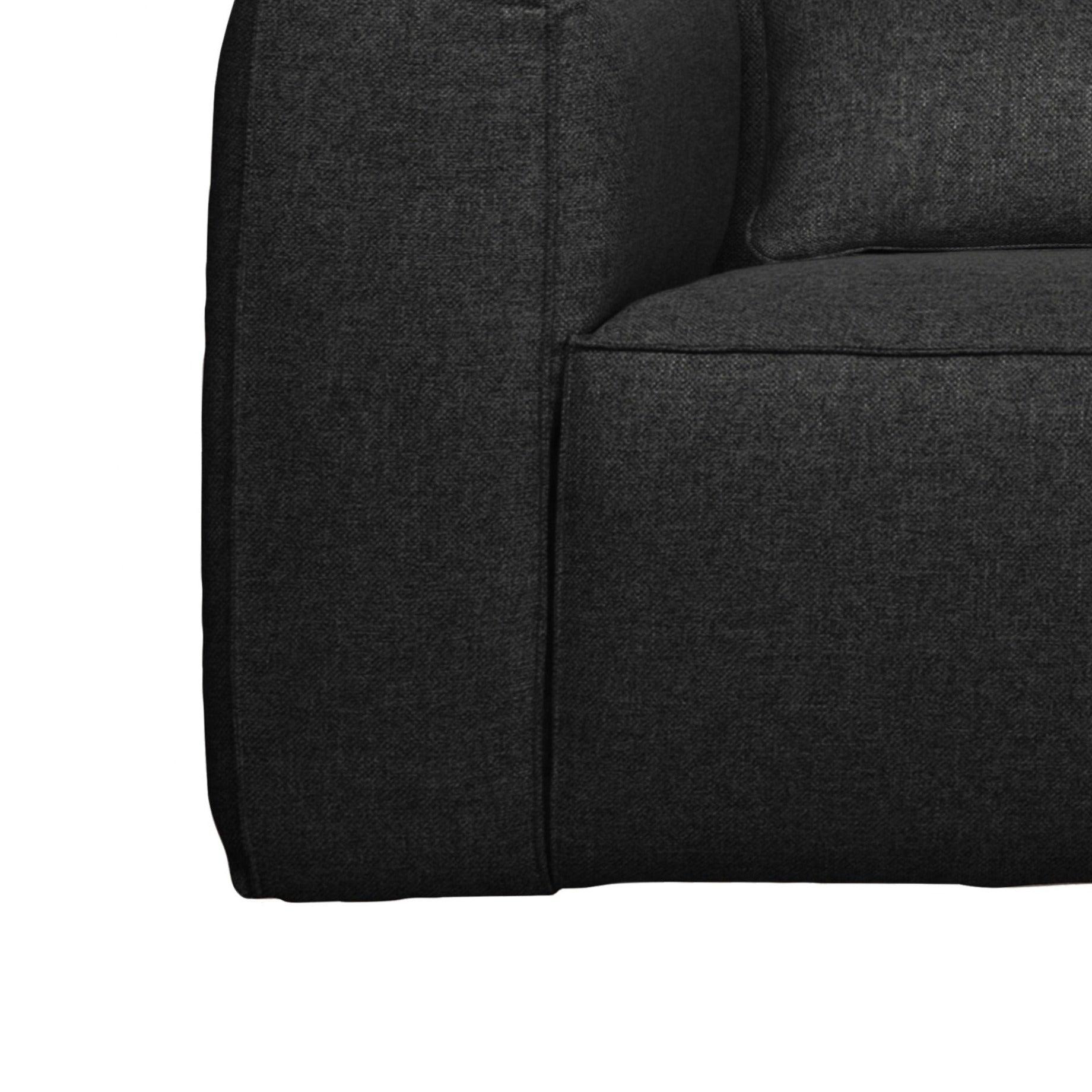 Fotel z poduszką BEAN ciemnoszary Woood Exclusive Eye on Design