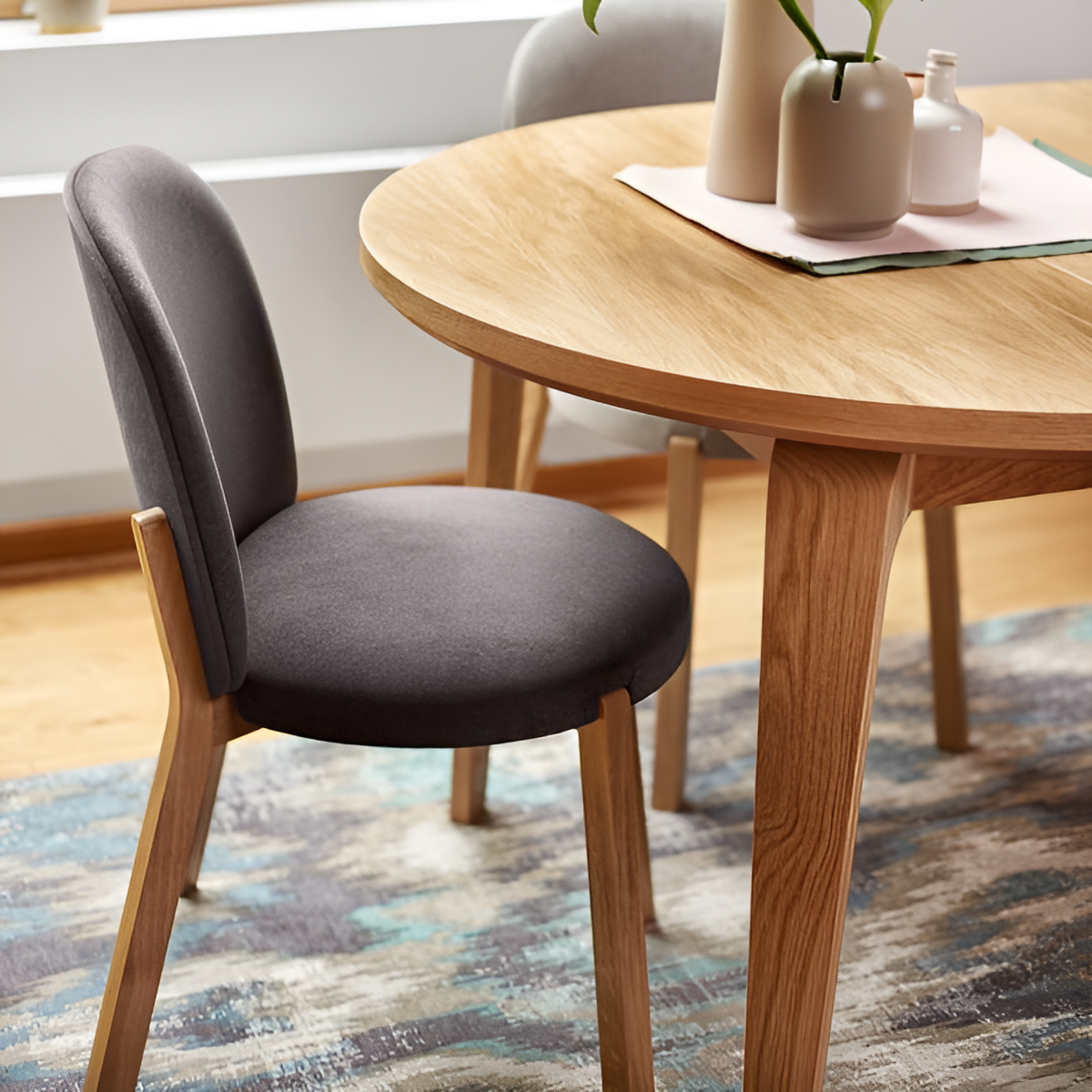 Round Folder Argo Oak Veneer