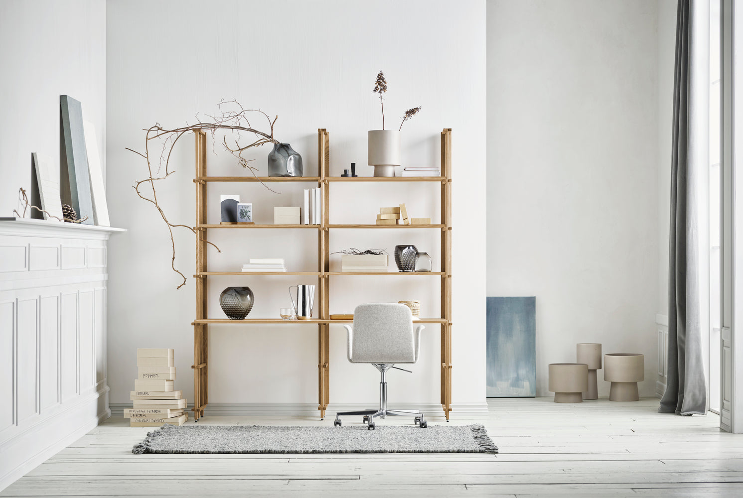 Vloerkleed DALVIK grijs